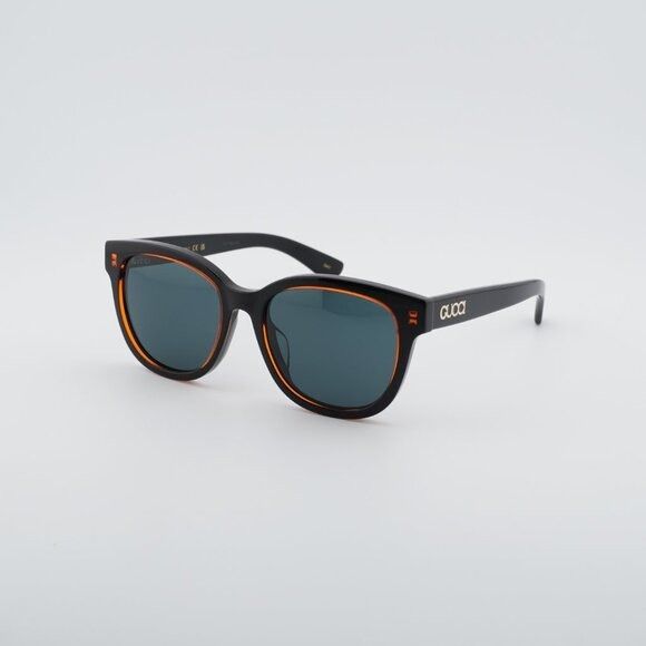 Gucci Gucci GG1797SK 003 Sunglasses Orange/Black Square Frame Size ONE SIZE - 8 Thumbnail