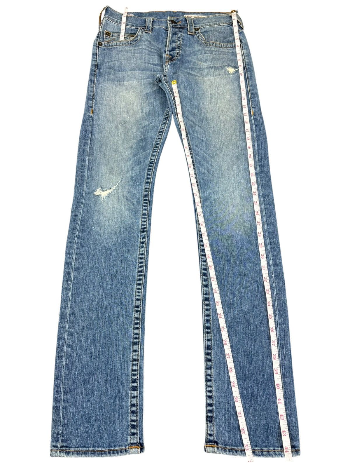 True Religion Vintage USA True Religion Rocco Distressed Jeans Size US 30 / EU 46 - 12 Thumbnail