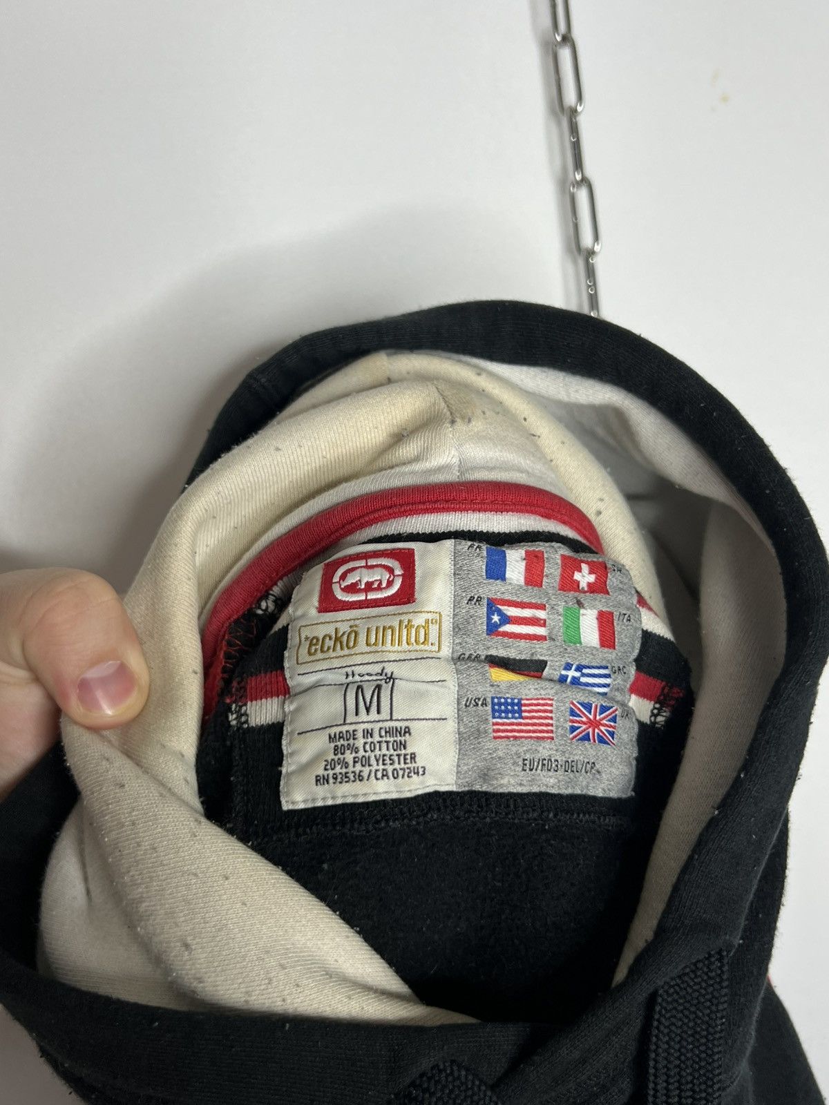 Ecko Unltd. Vintage Ecko Unltd Big Logo Hoodie Rare Y2K Hype Size US M / EU 48-50 / 2 - 9 Thumbnail