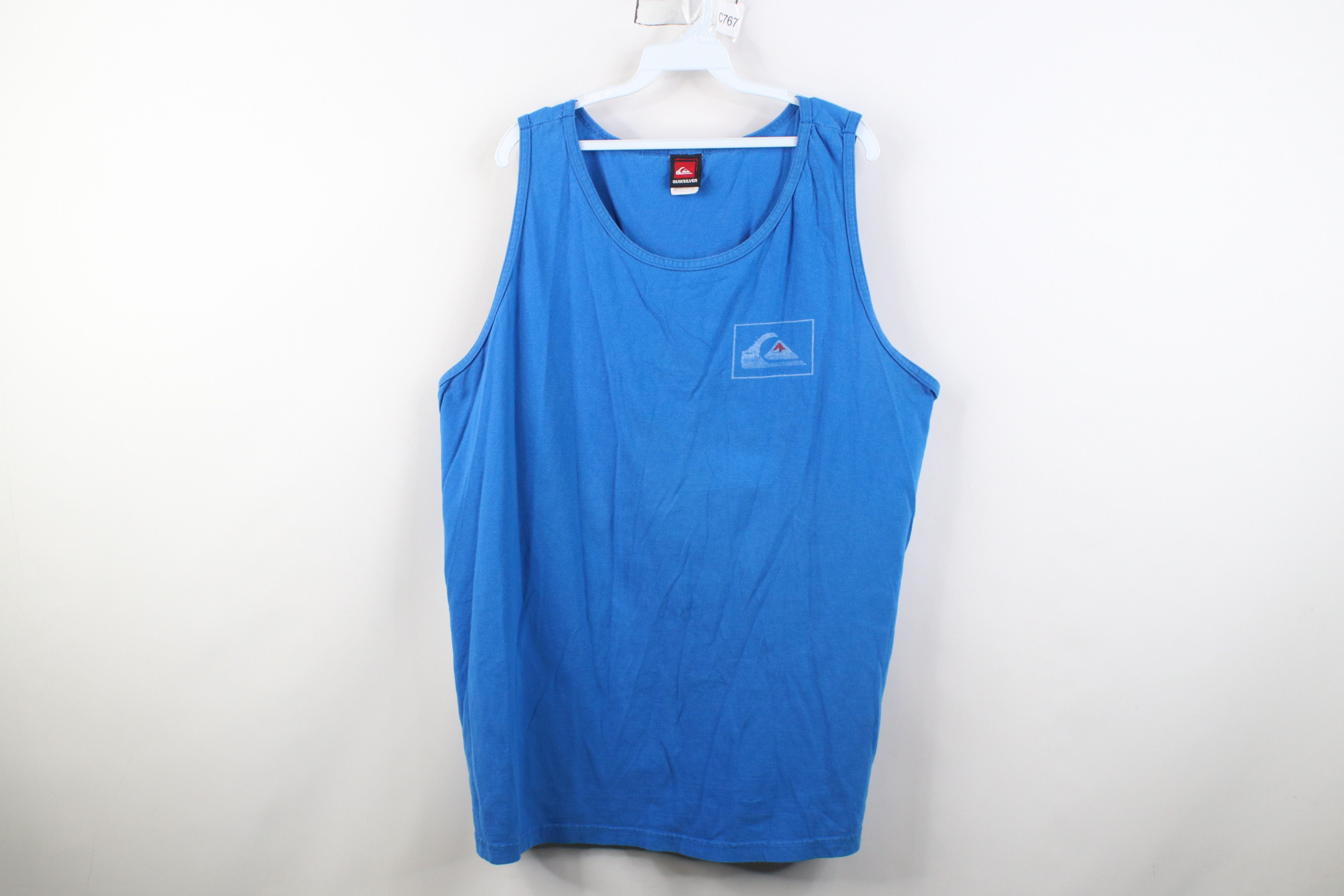 Quiksilver Vintage Y2K Quiksilver Surfing Tank Top T-Shirt Blue Cotton Size US XXL / EU 58 / 5 - 1 Thumbnail