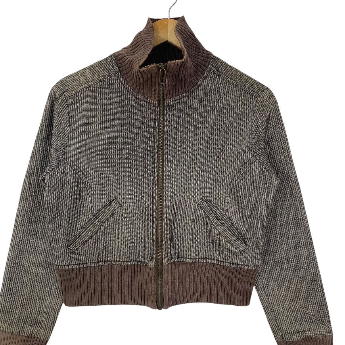 Zara ZARA TRF COLLECTION Cropped Top Bomber Jacket Windbreaker Size L / US 10 / IT 46 - 4 Thumbnail