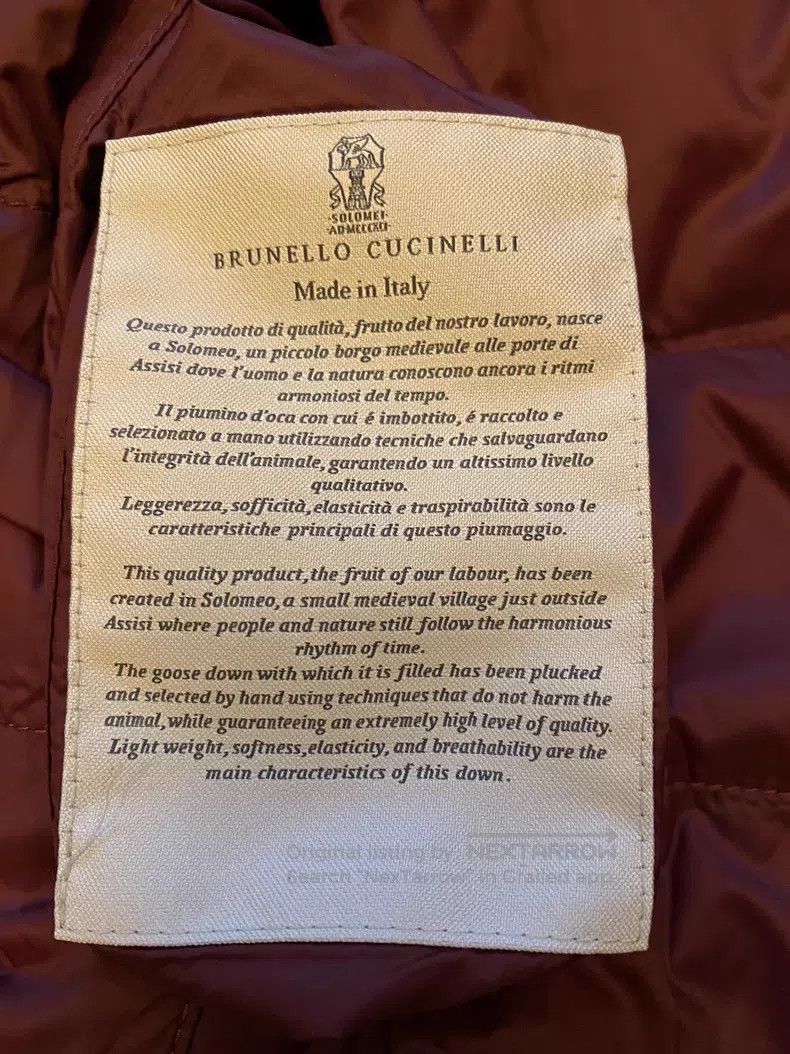 Brunello Cucinelli Brunello Cucinelli Cashmere reversible down vest Size US M / EU 48-50 / 2 - 6 Thumbnail