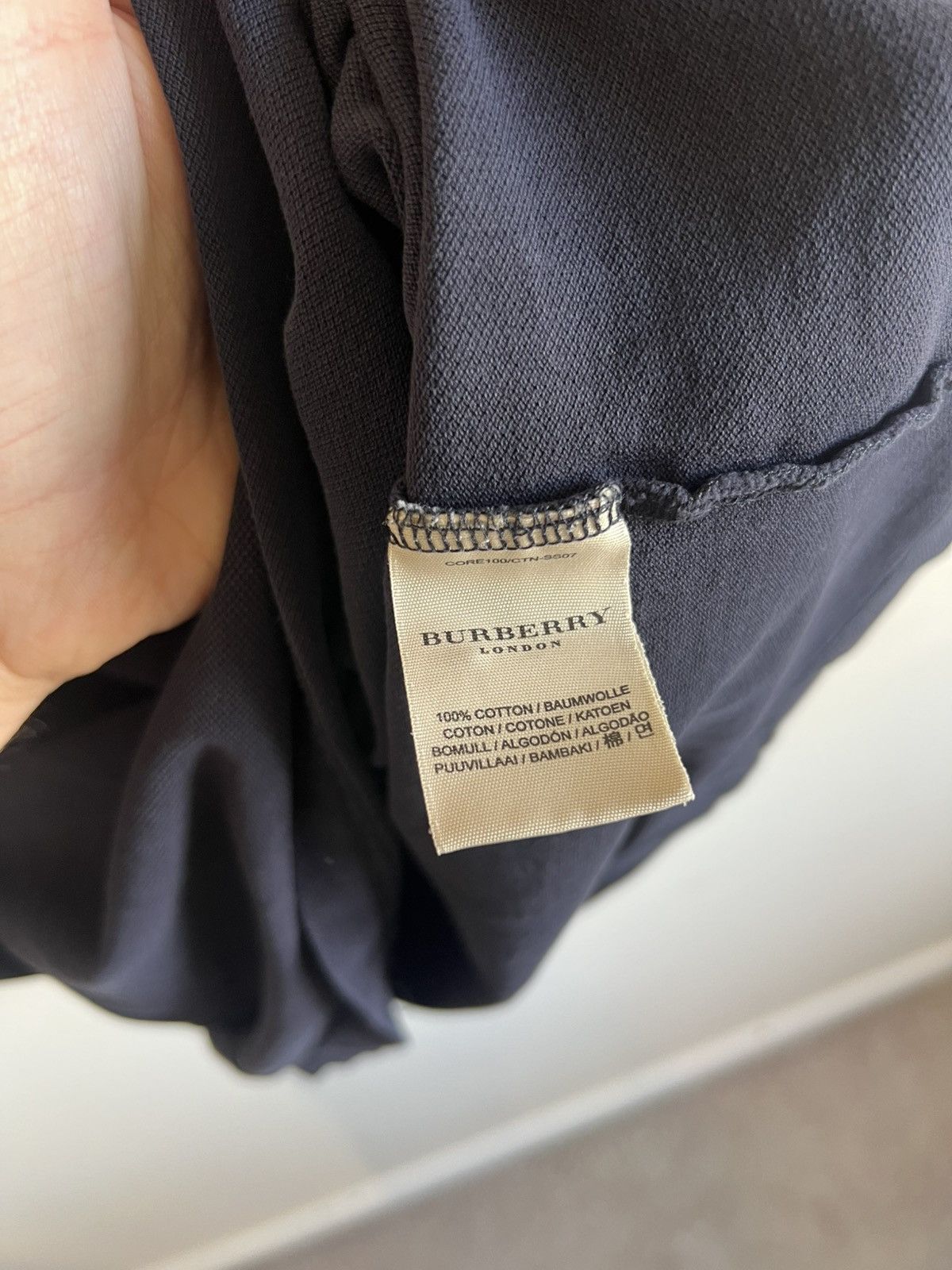 Burberry Burberry Polo Shirt Nova Check Old Money T-Shirt Size US M / EU 48-50 / 2 - 6 Thumbnail
