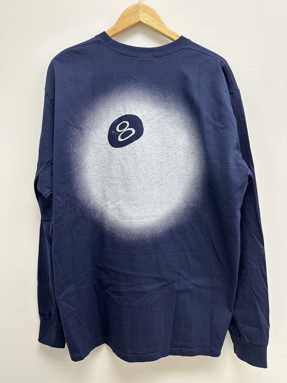Stussy Stussy Navy XL 8Ball fade Size US XL / EU 56 / 4 - 3 Thumbnail