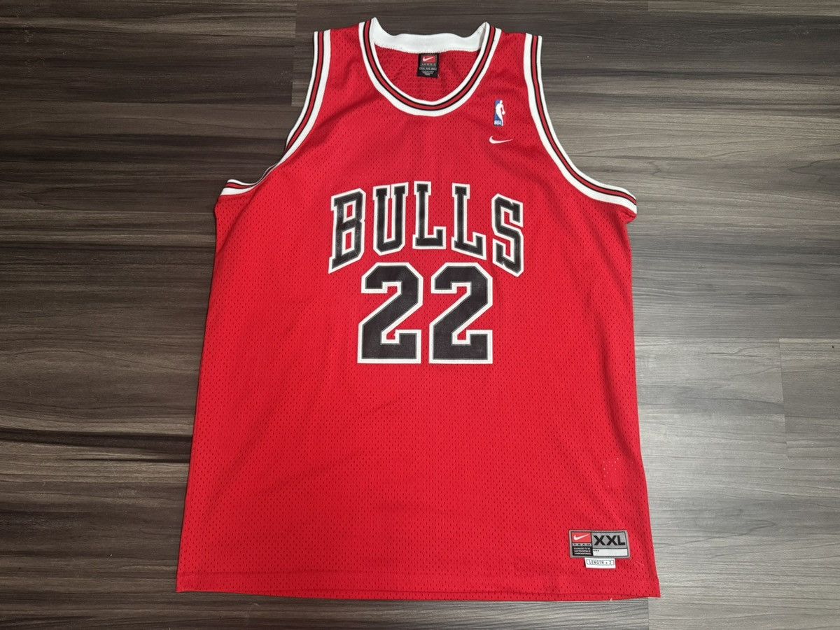 Nike Vintage Chicago Bulls Jay Williams Jersey 22 Stitched Jersey Size US XXL / EU 58 / 5 - 1 Thumbnail