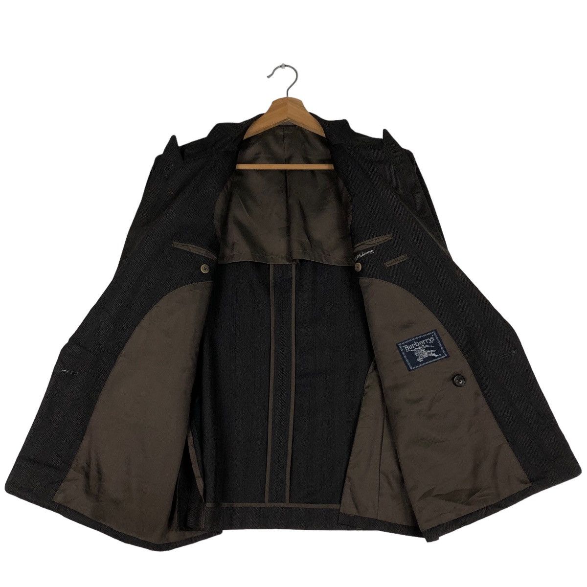 Burberry 🔥Vtg Casual Coats Jacket Double Breast Burberrys Size US M / EU 48-50 / 2 - 11 Thumbnail