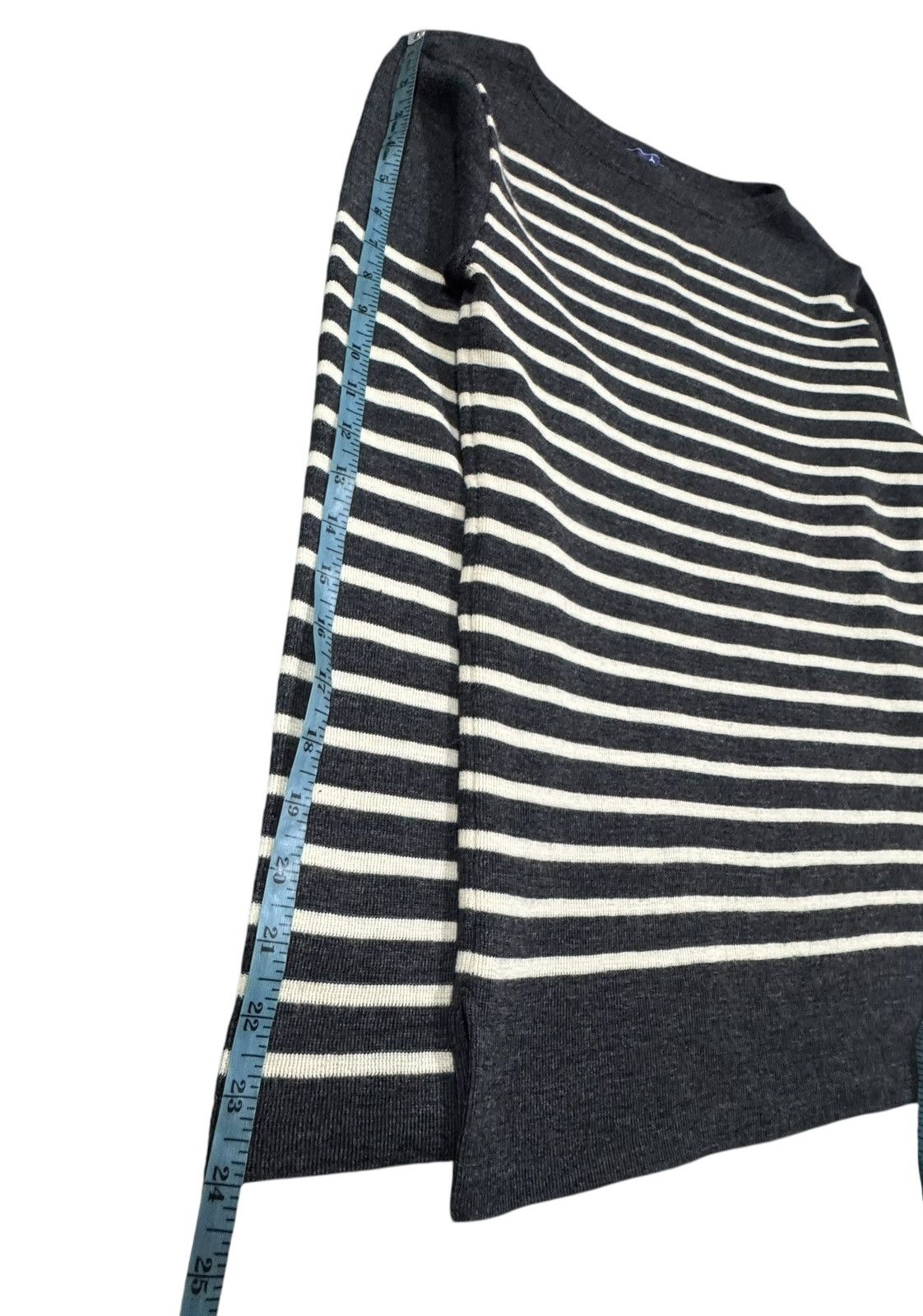 Saint James Vtg🔥Saint James Pure Wool Striped Jumper Made In France Size US M / EU 48-50 / 2 - 15 Thumbnail