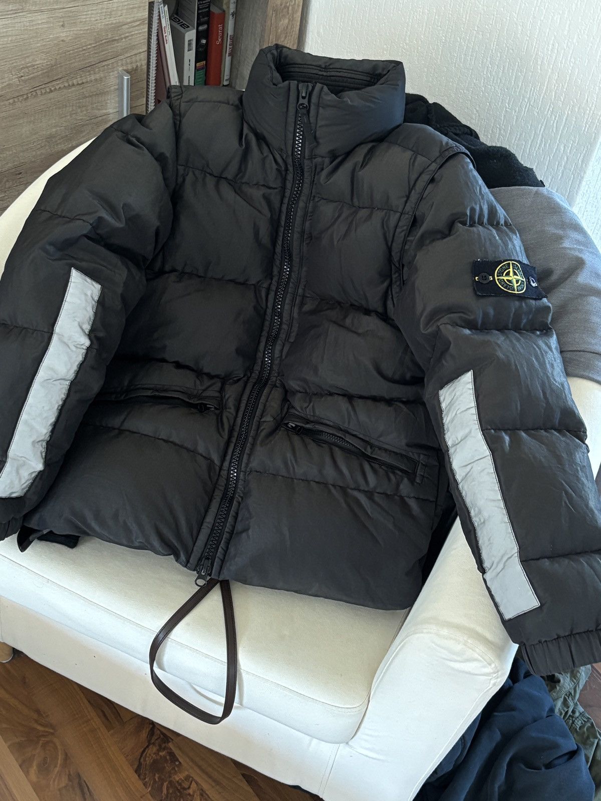 Stone Island Stone Island Cotton Metal Watro Puffer Jacket Size US S / EU 44-46 / 1 - 2 Thumbnail