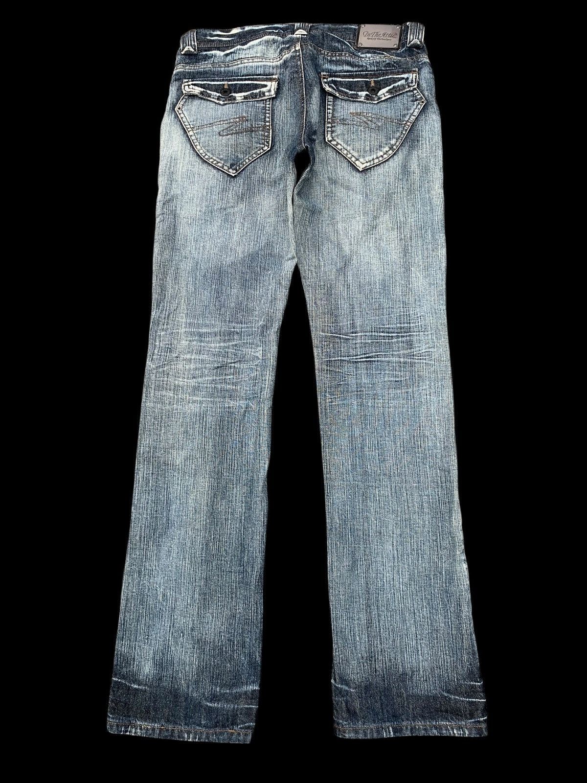 Kapital FLARE💥IN THE ATTIC RUSTY JAPANESE PUNK DISTRESSED DENIM Size US 32 / EU 48 - 3 Thumbnail