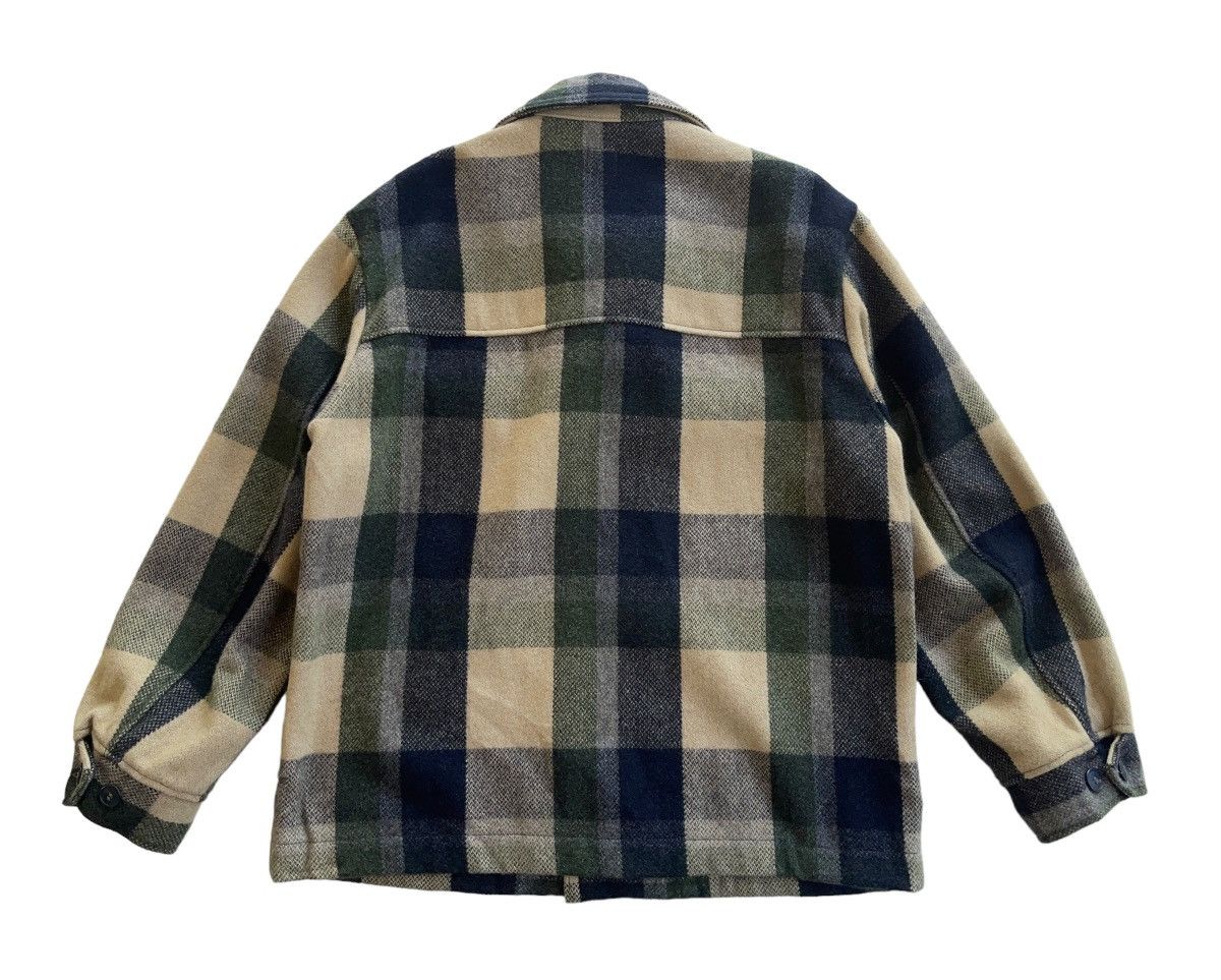 United Colors Of Benetton UCOB Checkered Heavy Jacket Size US M / EU 48-50 / 2 - 3 Thumbnail