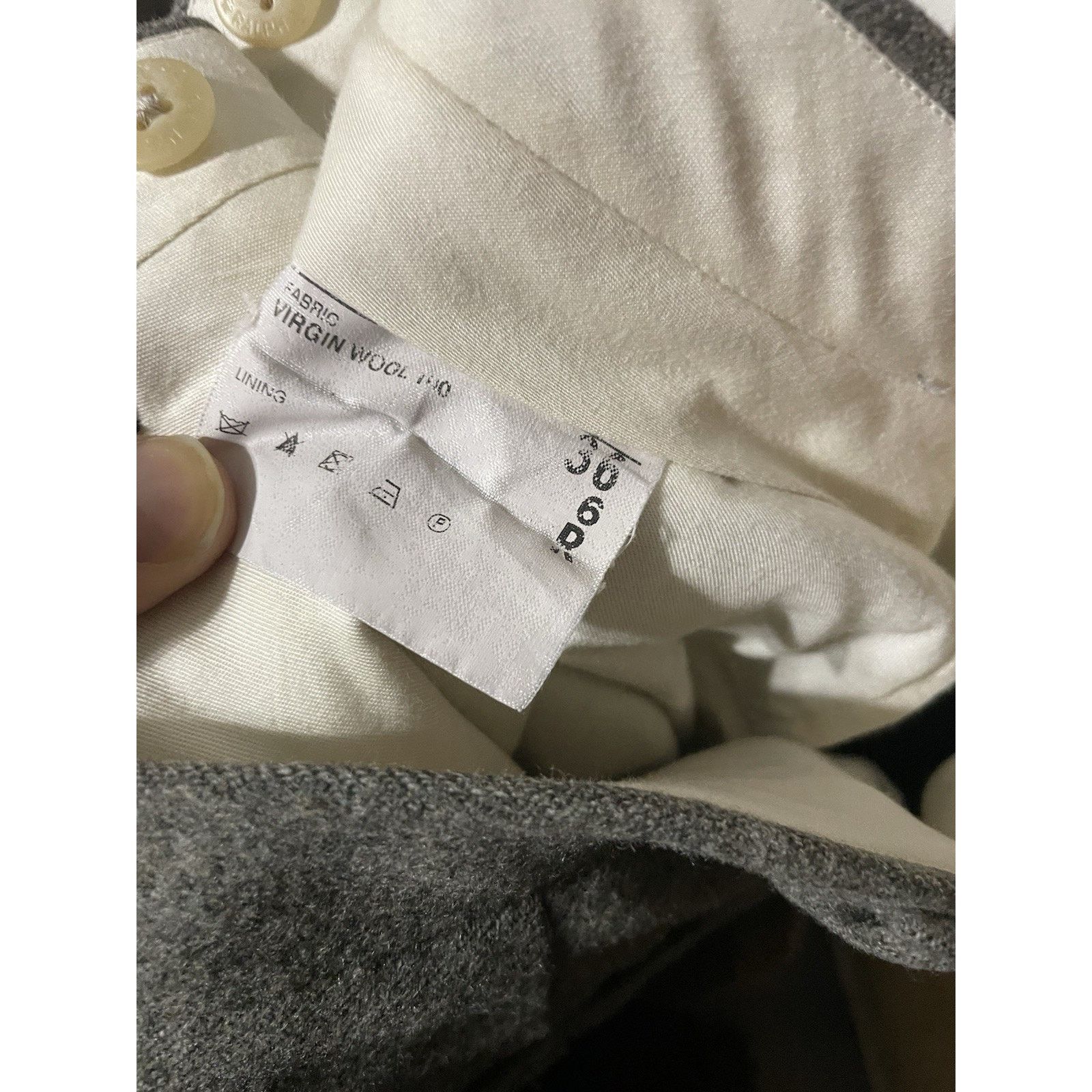 Polo Ralph Lauren Size 36x36-VTG Polo Ralph Lauren Dress Pants Italian Wool Size US 36 / EU 52 - 10 Thumbnail