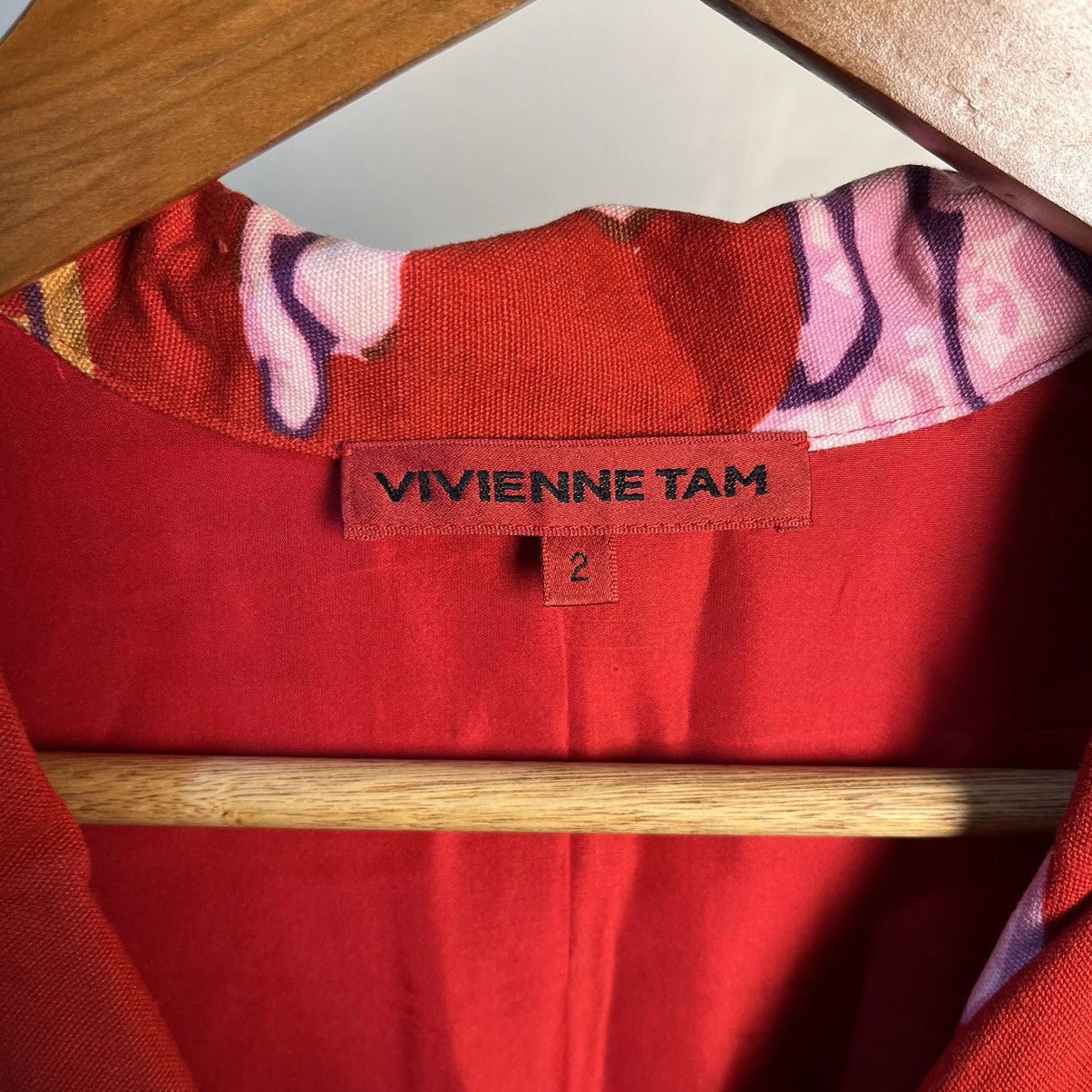 Vivienne Tam Rare Vivienne Tam Spring 2009 Runway Piece Trench Coat Size S / US 4 / IT 40 - 11 Thumbnail