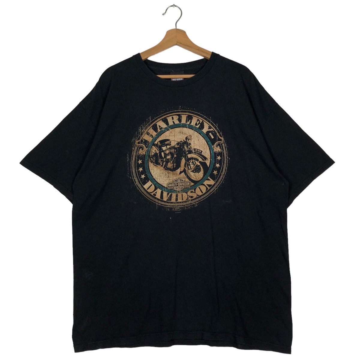 Harley Davidson 🔥90’s Vintage Harley Davidson T-Shirt Short Sleeve Big Logo Size US XL / EU 56 / 4 - 2 Thumbnail