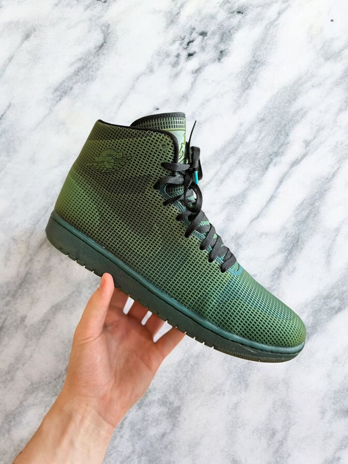 Jordan Brand × Nike Jordan 1 high 4lab1 tropical teal Size US 13 / EU 46 - 2 Thumbnail