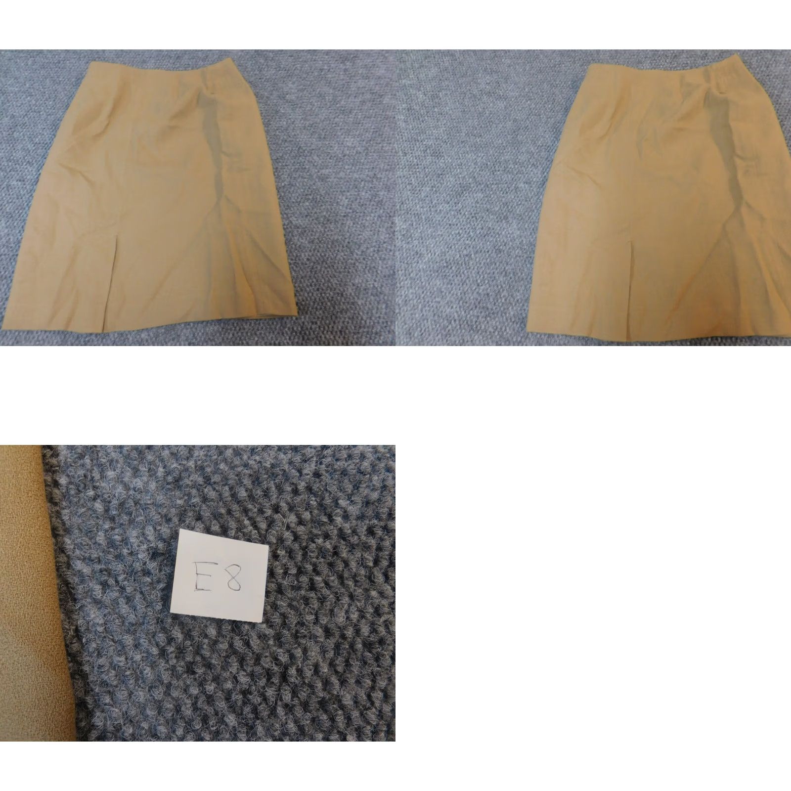 Jones New York Jones New York Skirt Womens 4 Brown A-Line Zip Wool Knee Length Zipper Lined Modern Casual Regular Knit Wool 4 Brown Womens Size 27" / US 4 / IT 40 - 8 Thumbnail