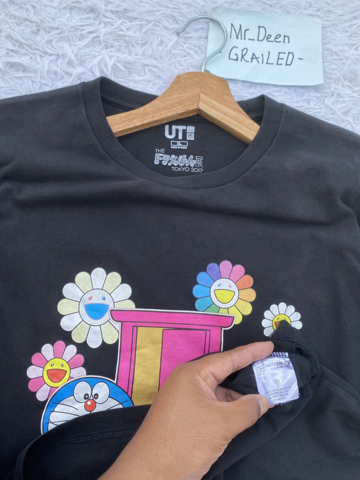 Takashi Murakami Rare Uniqlo x Takashi Murakami Doraemon Print Tshirt Size US XL / EU 56 / 4 - 12 Thumbnail