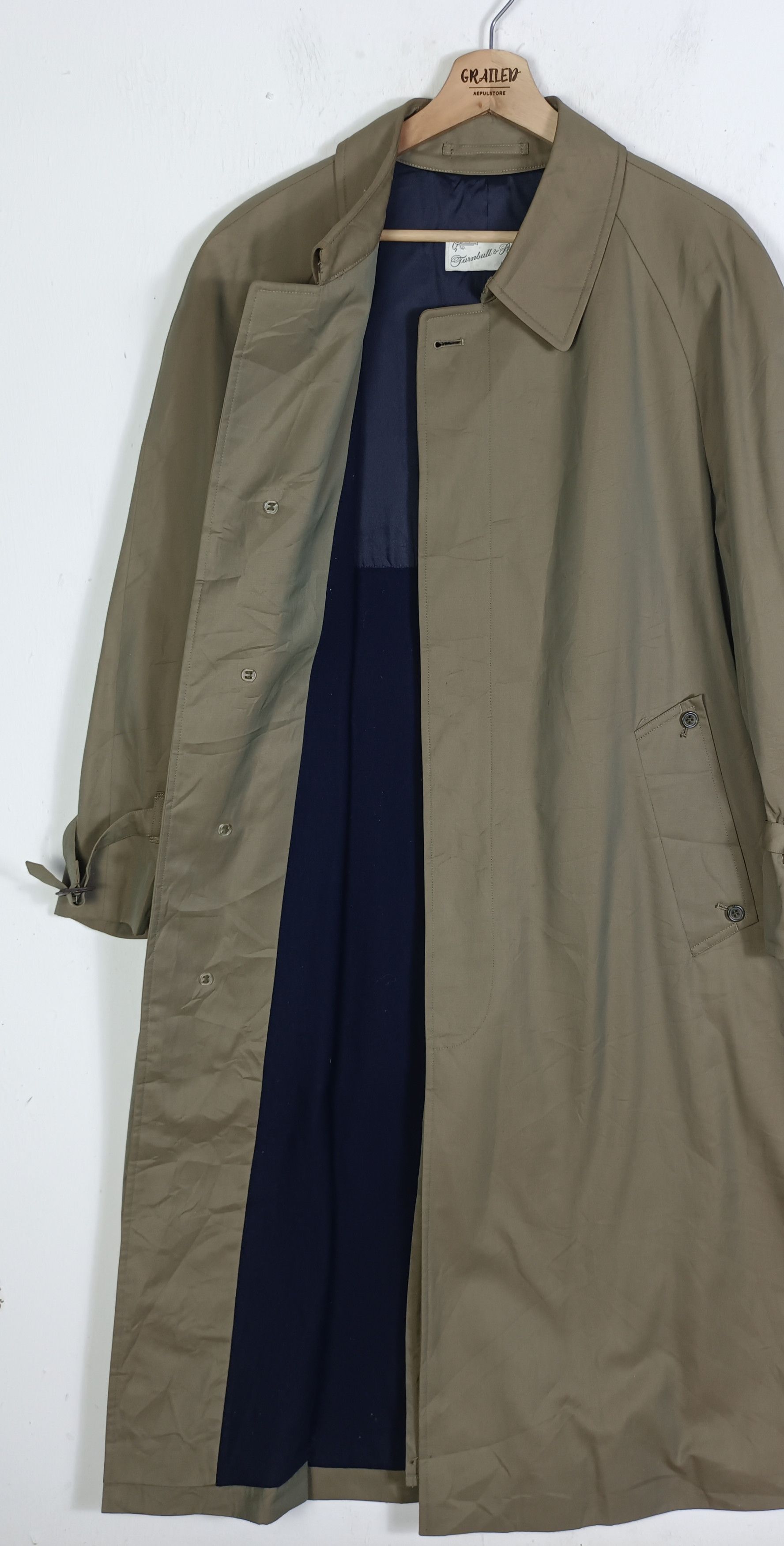 Turnbull & Asser Vintage Turnbull & Asser London Trench Coat Size US L / EU 52-54 / 3 - 7 Thumbnail