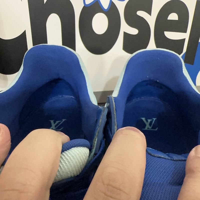 Louis Vuitton Louis Vuitton Trainer Casual Fashion Sneakers Blue -2508 Size US 9.5 / EU 42-43 - 7 Thumbnail
