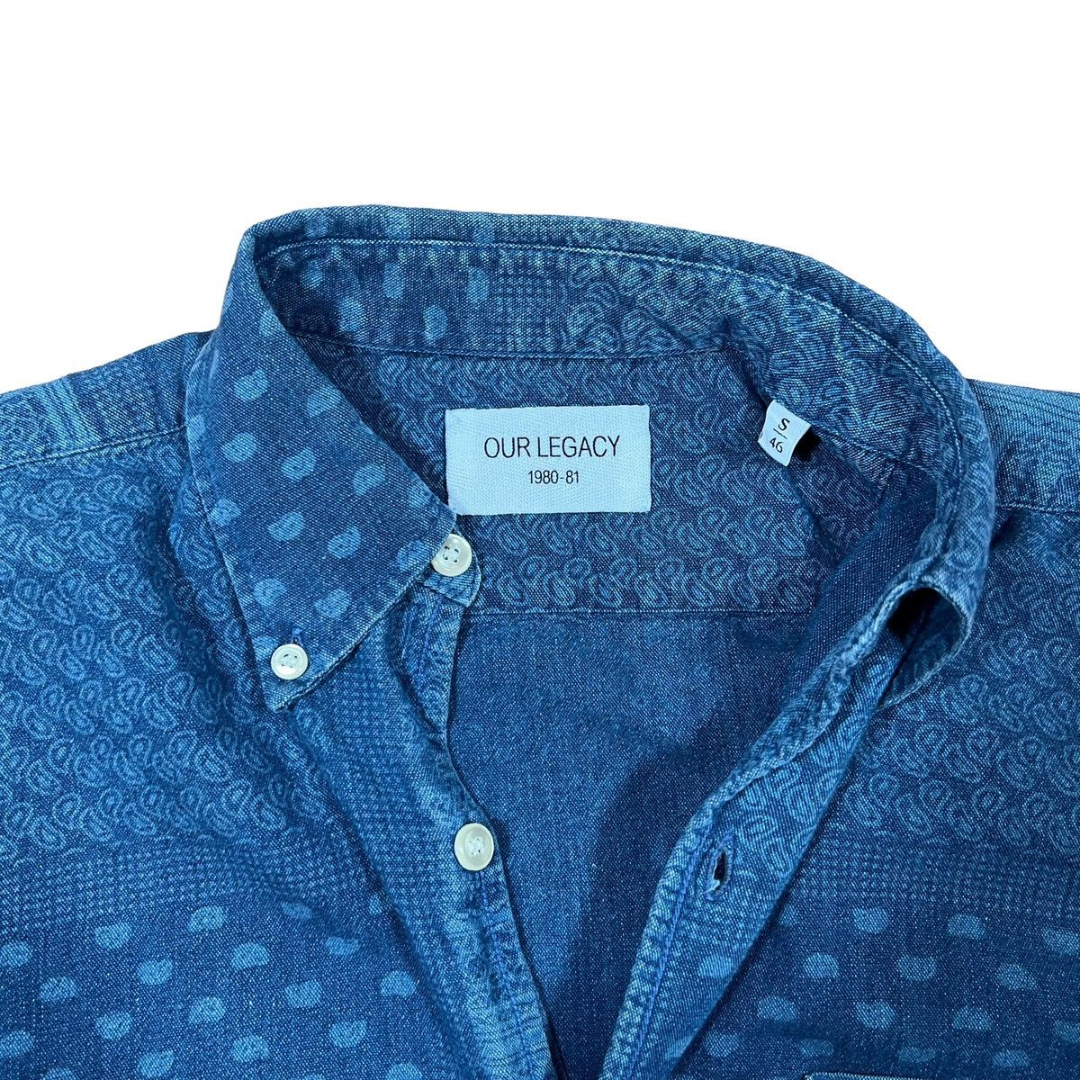 Our Legacy Our Legacy Bandana Shirt Size US S / EU 44-46 / 1 - 3 Thumbnail