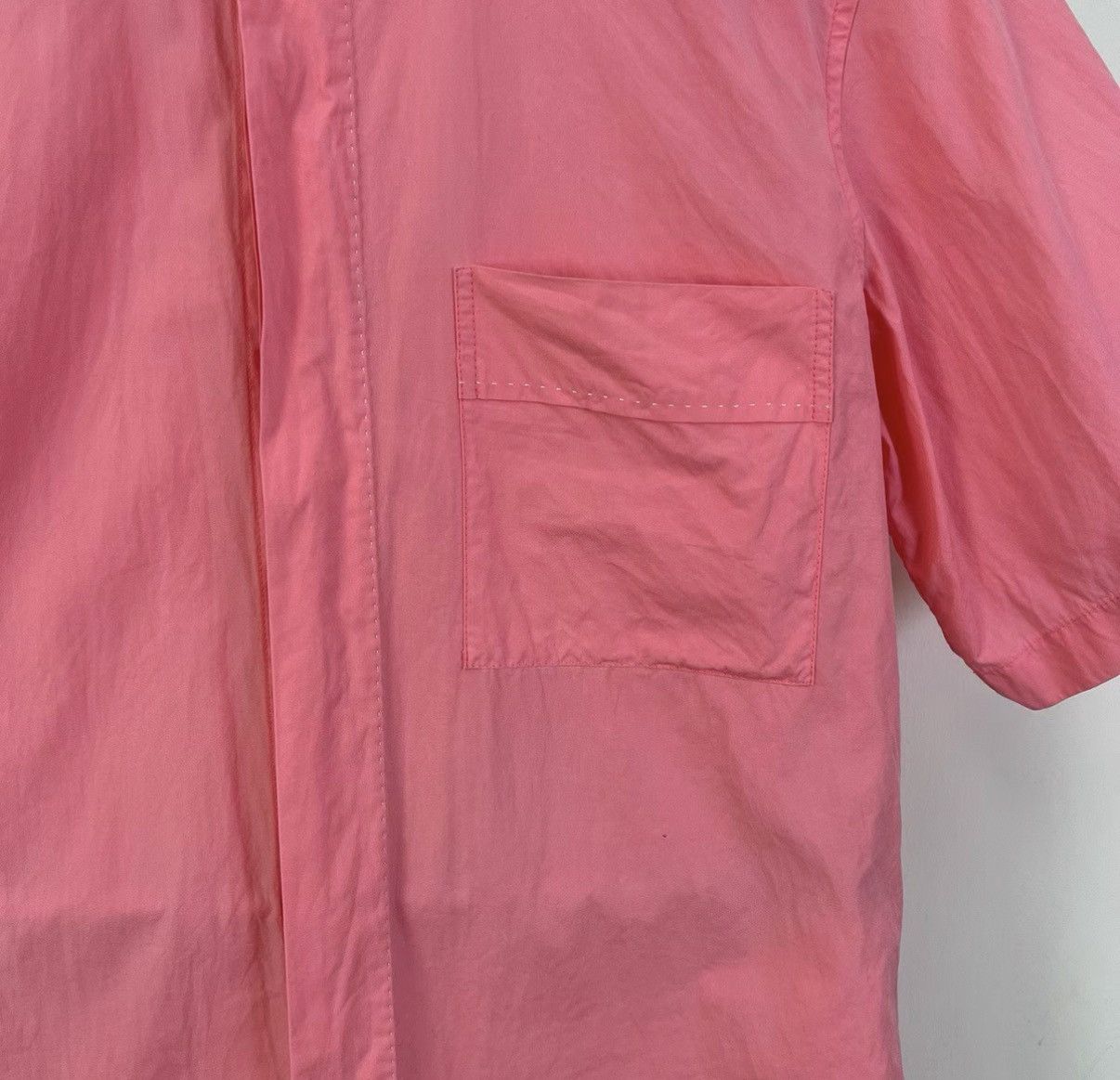 Celine Celine Pink Short Sleeve Shirt K12 Size XS / US 0-2 / IT 36-38 - 5 Thumbnail