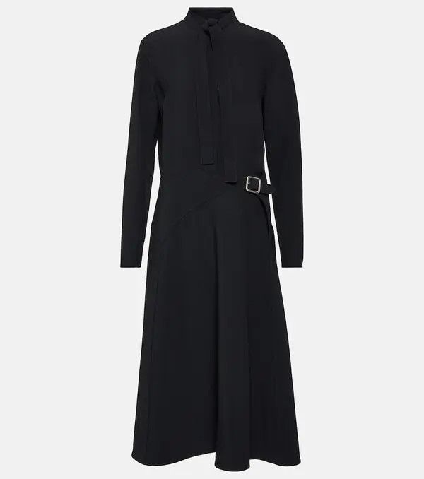 Jil Sander o1loc1c1124 Dress in Black Size S / US 4 / IT 40 - 1 Thumbnail