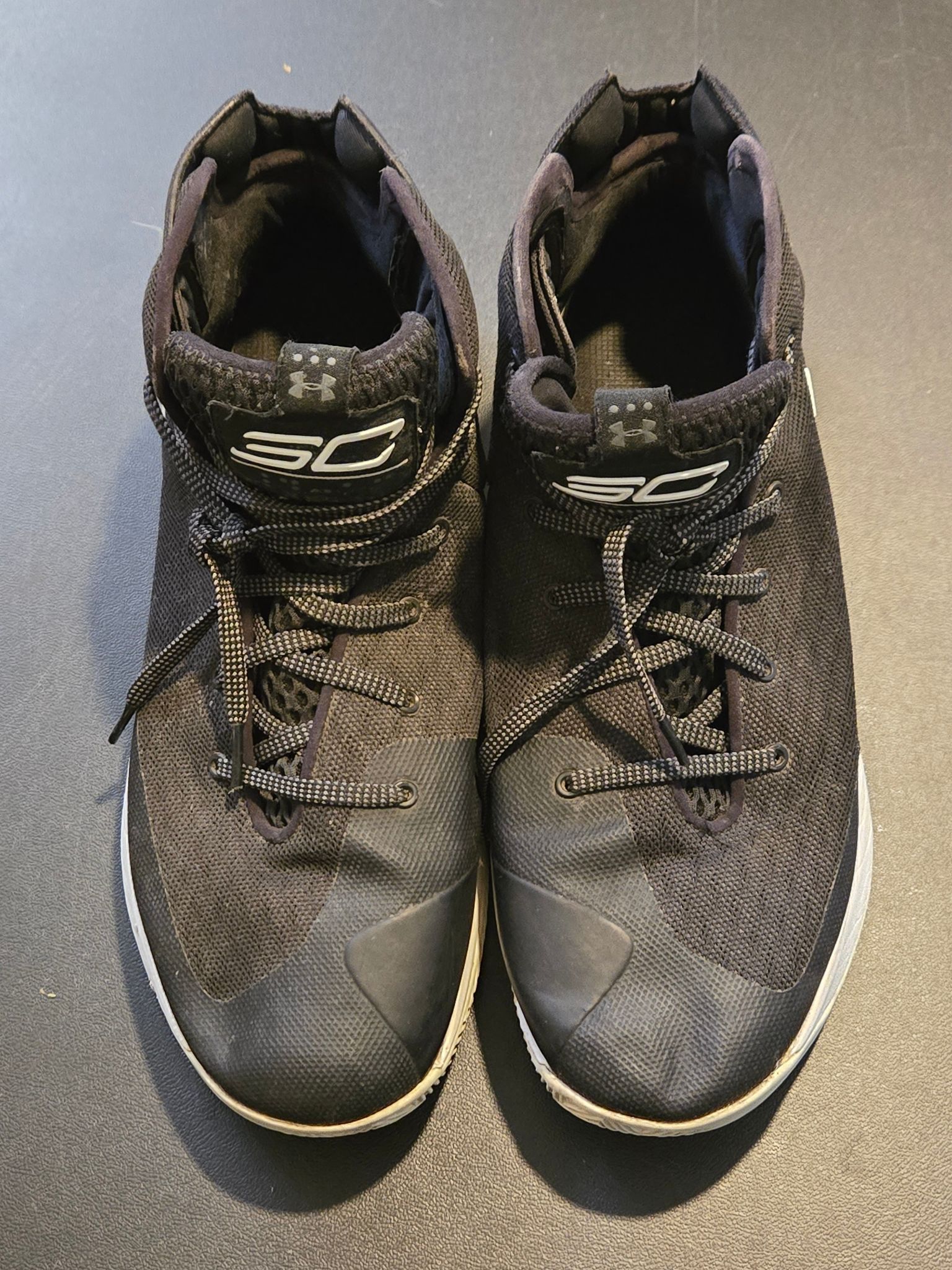Under Armour Under Armour Basketball Shoes Mens 12 SC Curry High Top Size US 12 / EU 45 - 1 Thumbnail