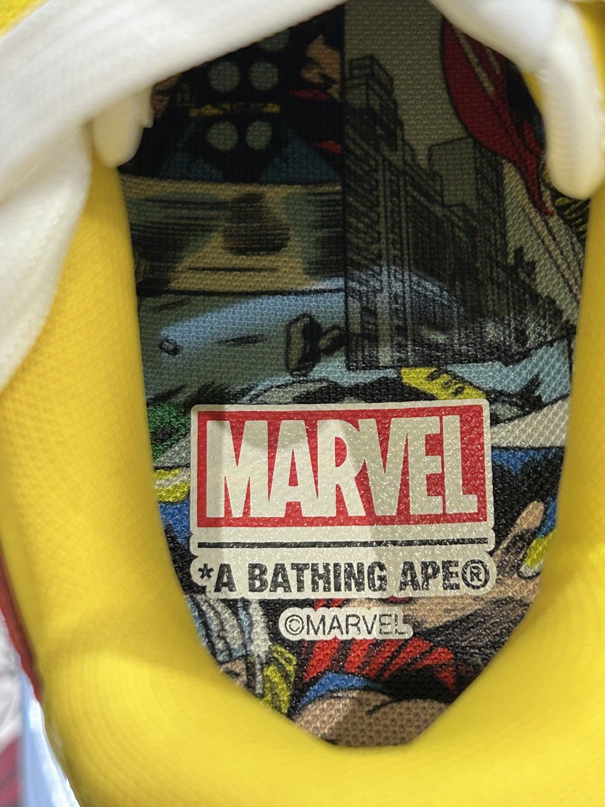Bape × Marvel Comics Bape Marvel Bape Sta Thor Size 4 Size US 5 / EU 37 - 9 Thumbnail
