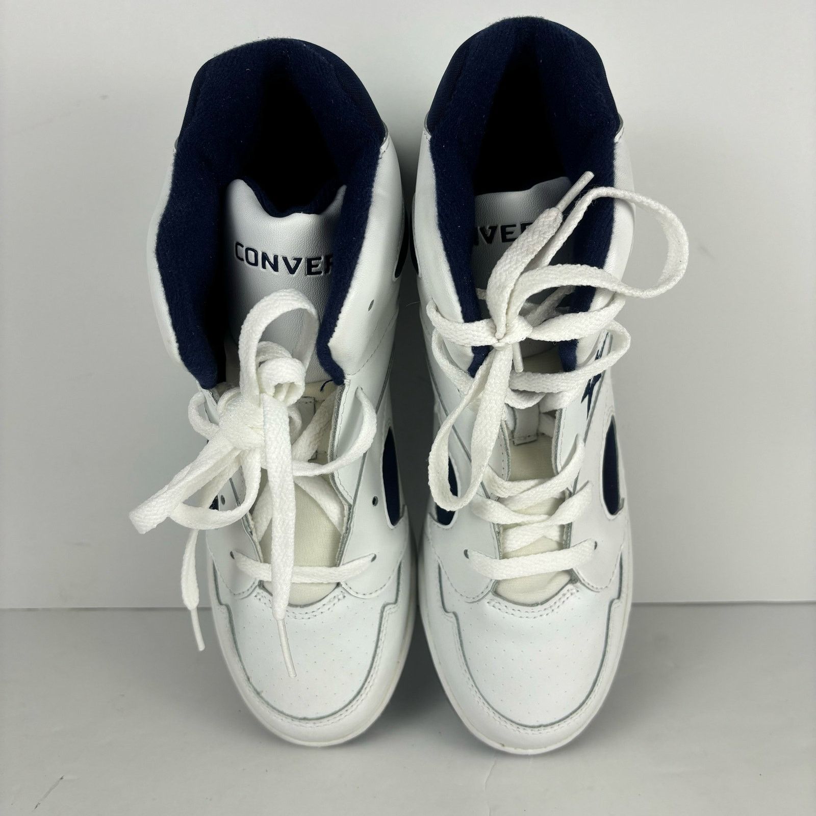 Converse VTG Converse Boundary Lea Mid bball shoes youth 6.5/womens 8 Size US 8 / IT 38 - 4 Thumbnail