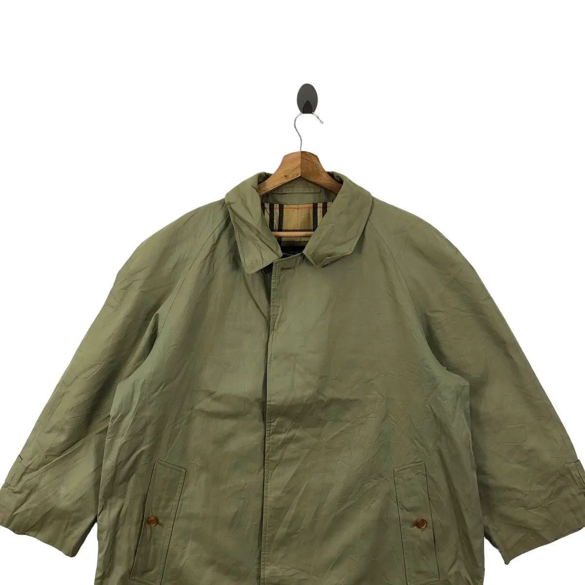 Burberry BURBERRY LONDON Made In England Nova Checks Trench Coat Size XXL / US 16-18 / IT 52-54 - 3 Thumbnail