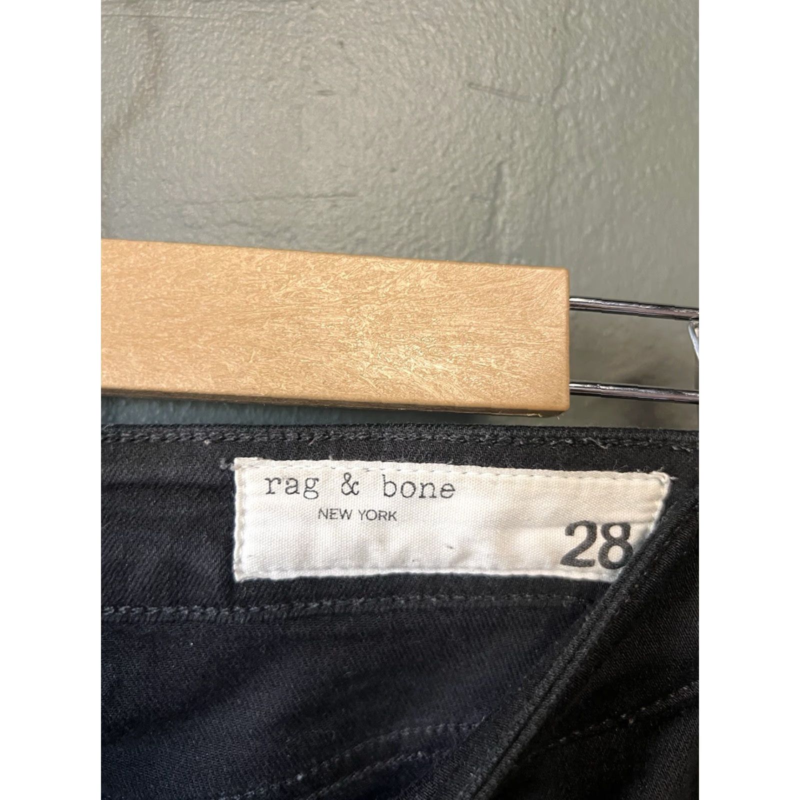 Rag & Bone rag & bone Womens Black Pants Nina High Rise Skinny Ankle Size 28 Size 28" / US 6 / IT 42 - 3 Thumbnail