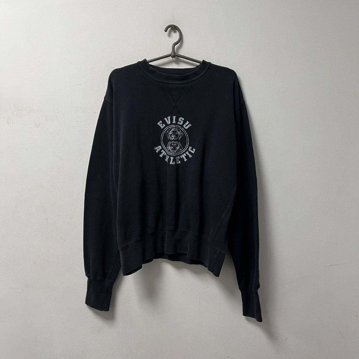 Evisu Evisu Sweatshirt big logo y2k Size US L / EU 52-54 / 3 - 1 Thumbnail