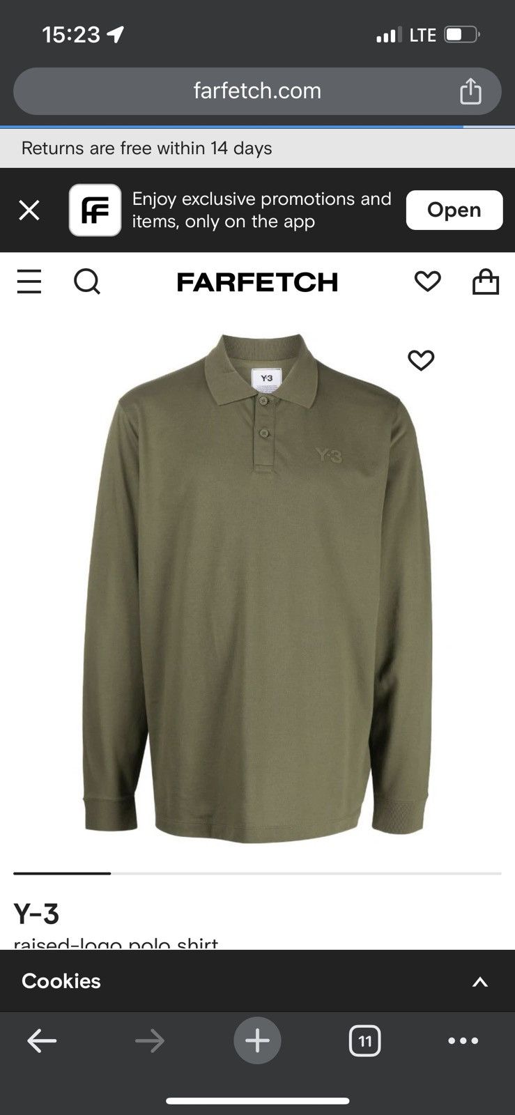 Y-3 Y3 long sleeve Size US L / EU 52-54 / 3 - 1 Thumbnail