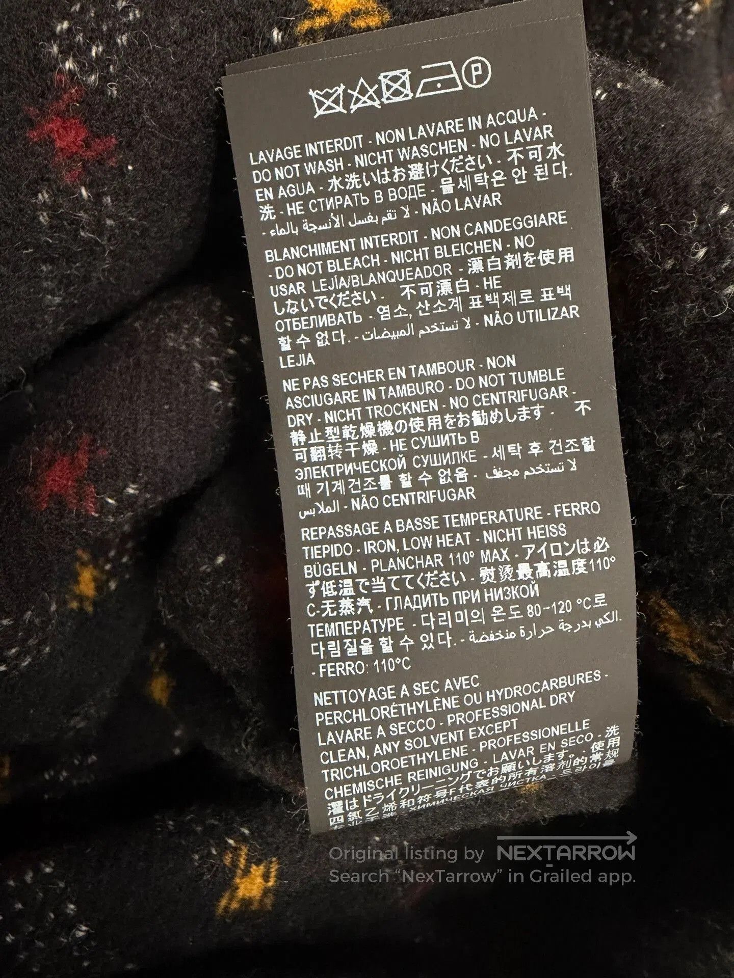 Saint Laurent Paris Saint Laurent 20FW Wool Check Duffle Coat. Size US M / EU 48-50 / 2 - 7 Thumbnail