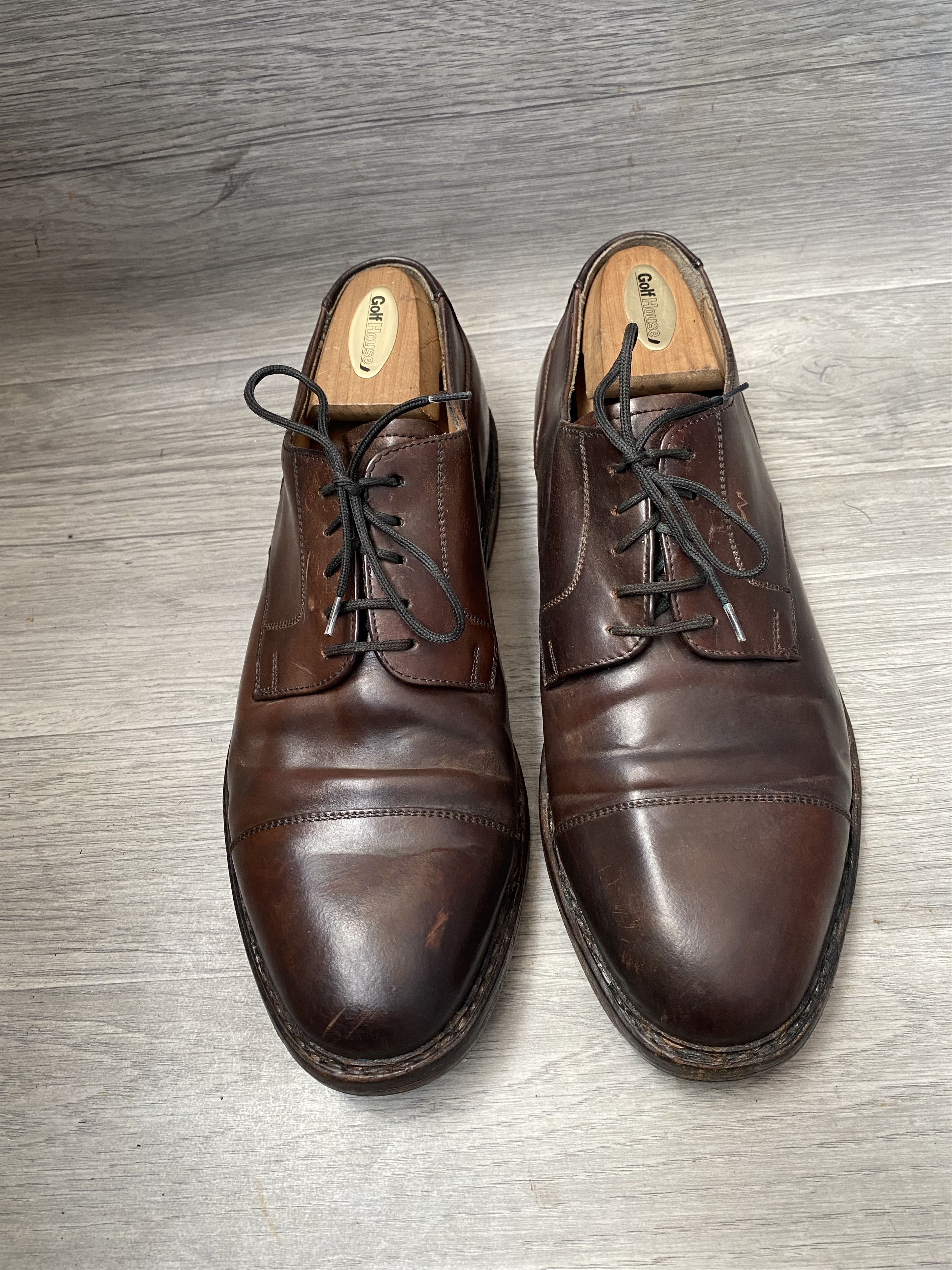 Heinrich Dinkelacker Heinrich dinkelacker shell cordovan oxford cap toe shoes Size US 9 / EU 42 - 3 Thumbnail