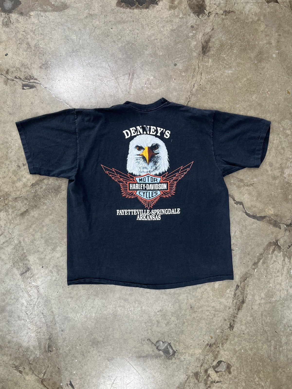 Harley Davidson Vintage 1991 Harley Davidson Classic Ride Eagle Tee XXXL Size US XXL / EU 58 / 5 - 6 Thumbnail