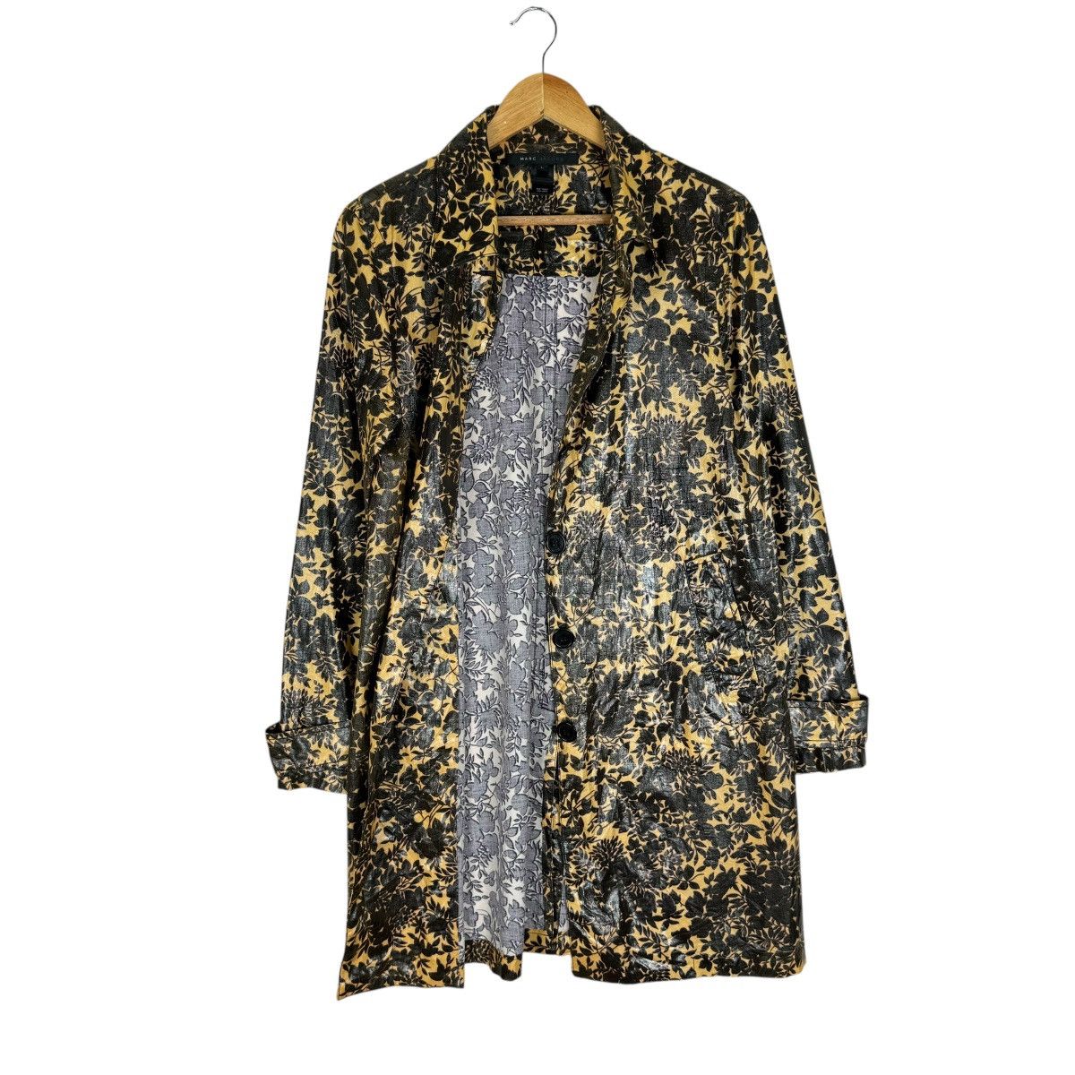 Marc Jacobs ❄️MARC JACOBS OVER PRINT FLOWERS LONG JACKET Size US M / EU 48-50 / 2 - 8 Thumbnail