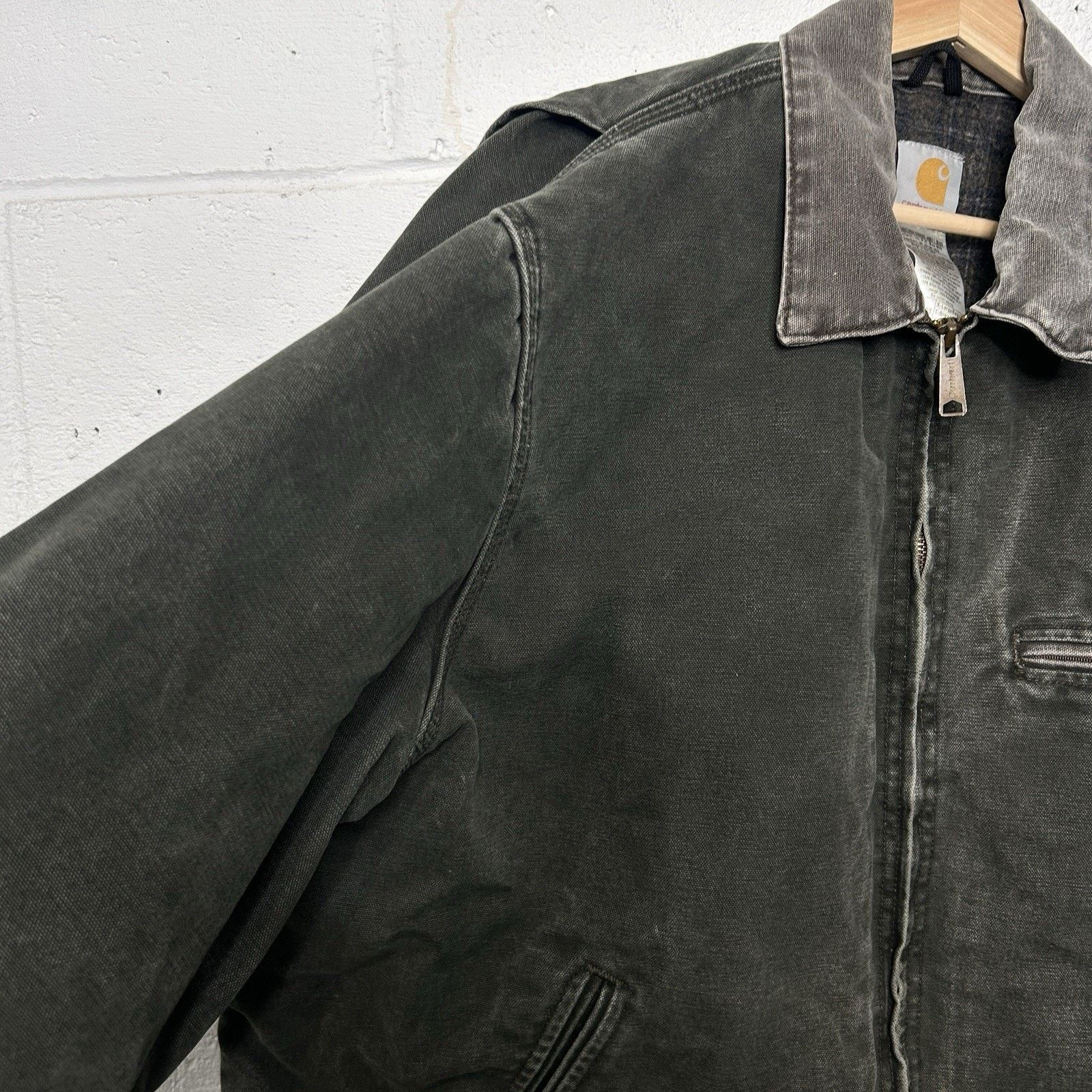 Carhartt Vintage Carhartt Blanket-Lined Detroit Jacket “Moss” J97 Size US L / EU 52-54 / 3 - 5 Thumbnail
