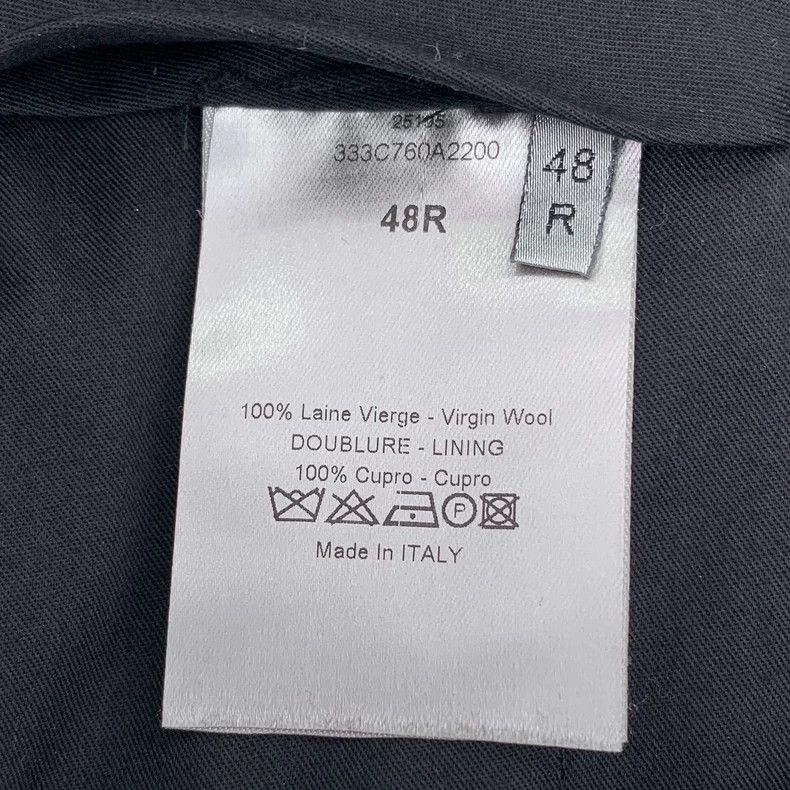 Dior Dior Black wool casual suit trousers 2501-Nextarrow Size US 32 / EU 48 - 7 Thumbnail