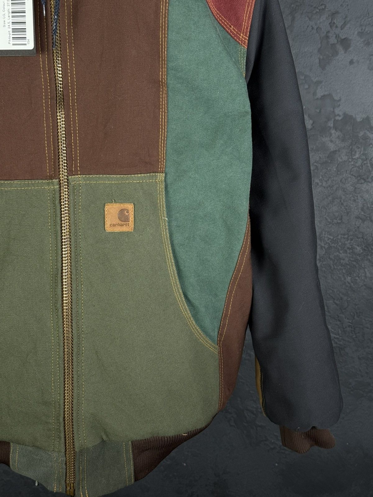 Carhartt Carhartt Detroit Reworked Handmade Jacket Y2K Size US L / EU 52-54 / 3 - 6 Thumbnail