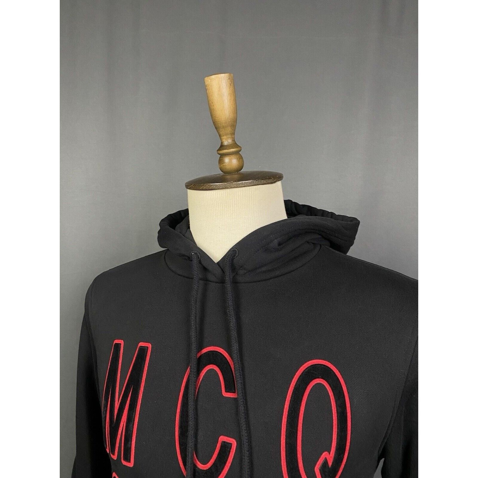 McQ Alexander McQueen Alexander McQueen McQ Big Logo Men's Black Hoodie Sweater Si Size US XS / EU 42 / 0 - 5 Thumbnail