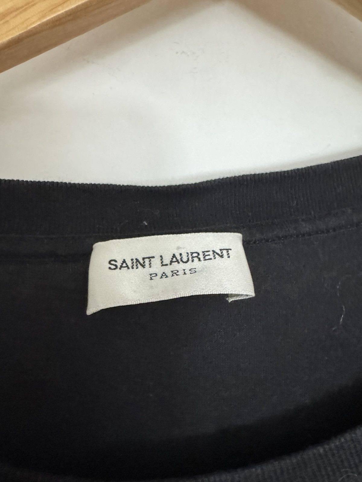 Saint Laurent Paris Sunburst motif logo t Size US L / EU 52-54 / 3 - 3 Thumbnail