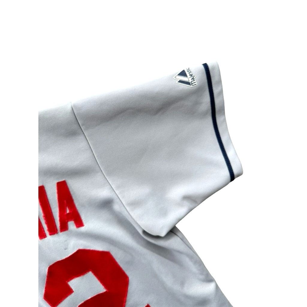 MLB × Majestic × Vintage 2000's Majestic Cleveland Indians C.C. Sabathia Youth Jersey Size US M / EU 48-50 / 2 - 8 Thumbnail