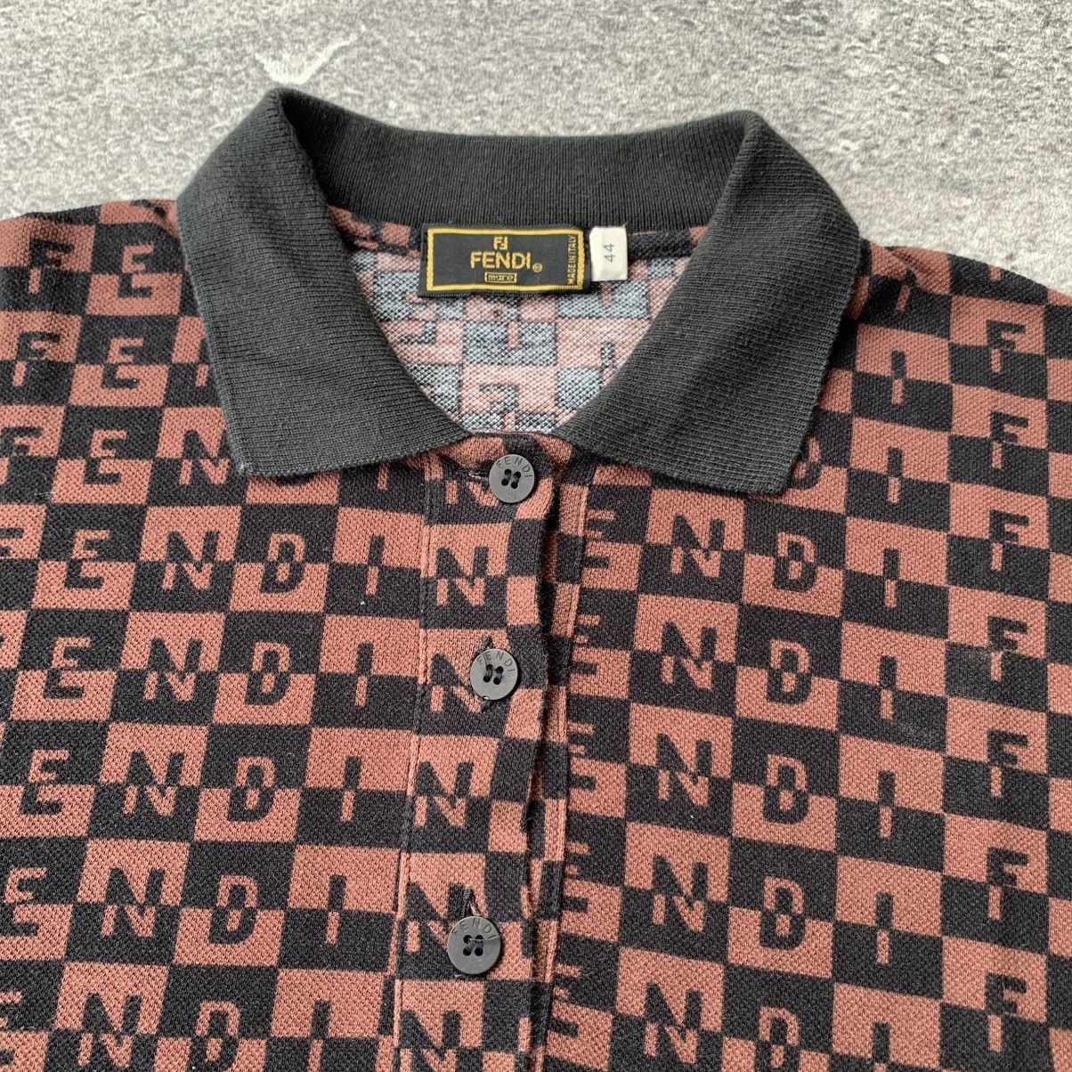 Fendi Fendi monogram Polo Tee Size US M / EU 48-50 / 2 - 4 Thumbnail