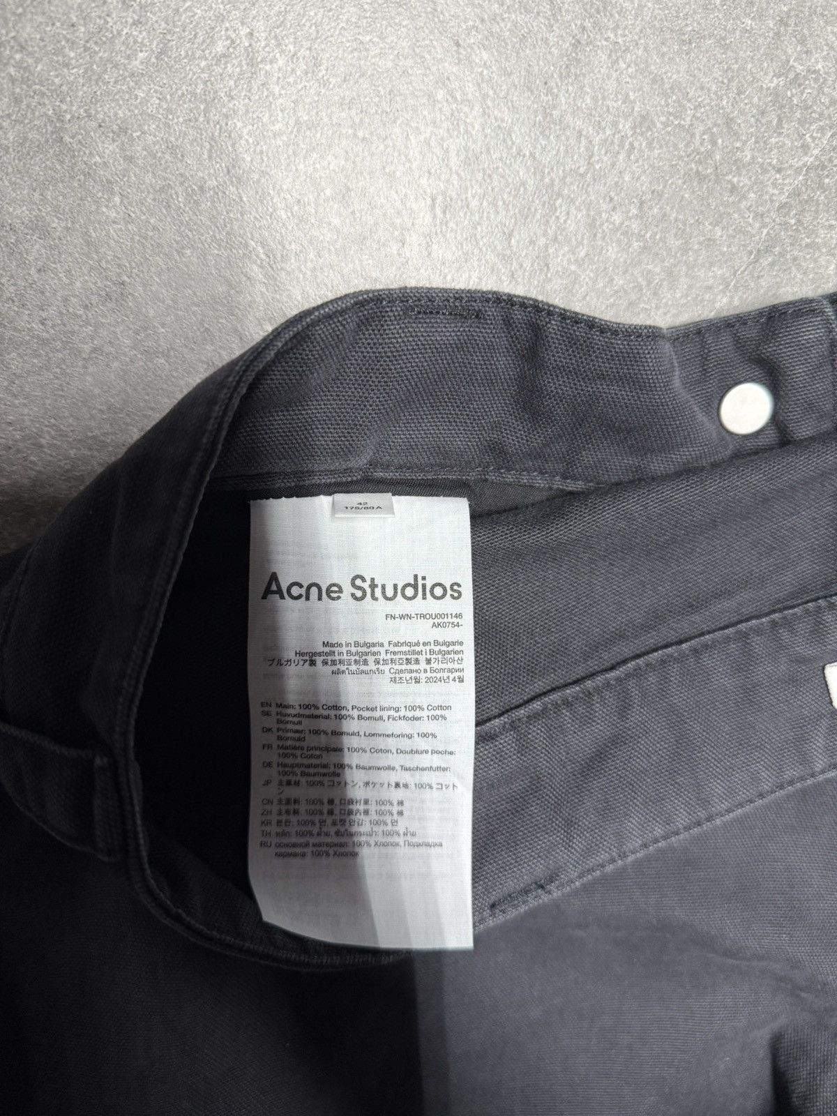 Acne Studios Acne Studios Cargo Pants Size US 34 / EU 50 - 4 Thumbnail