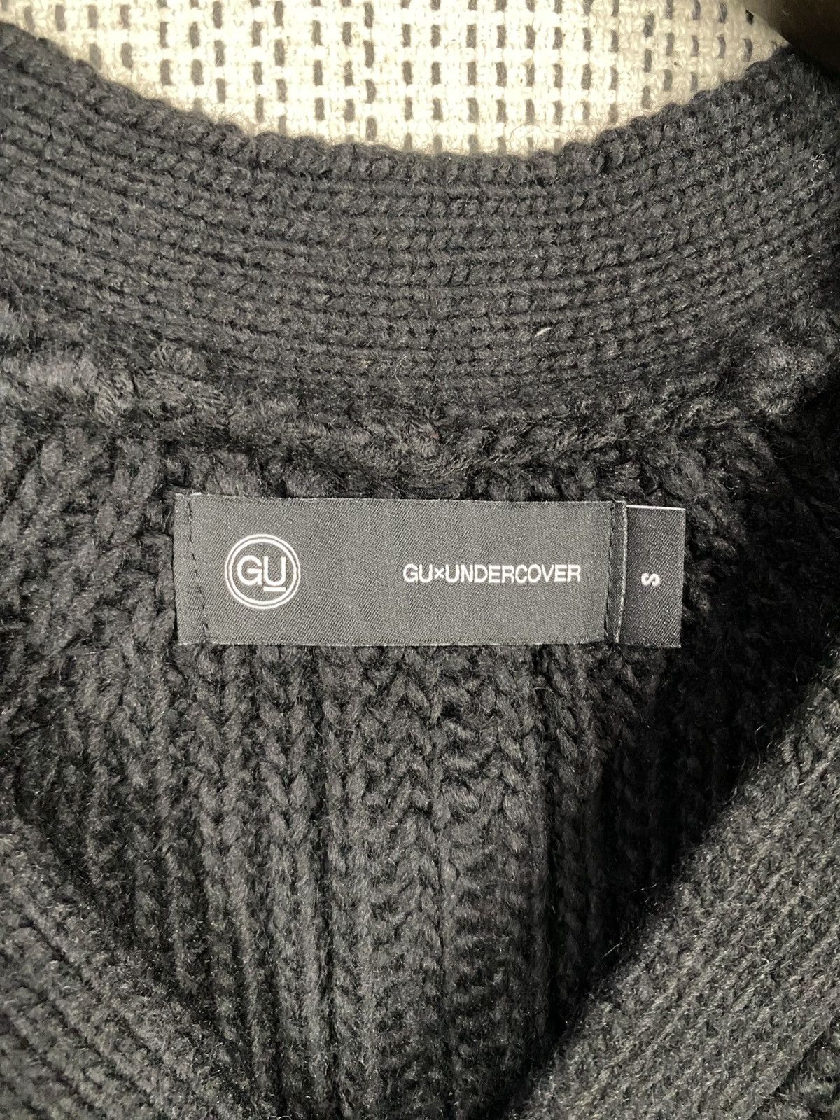 GU × Undercover Undercover x gu cable knit cardigan sweater Size US S / EU 44-46 / 1 - 6 Thumbnail
