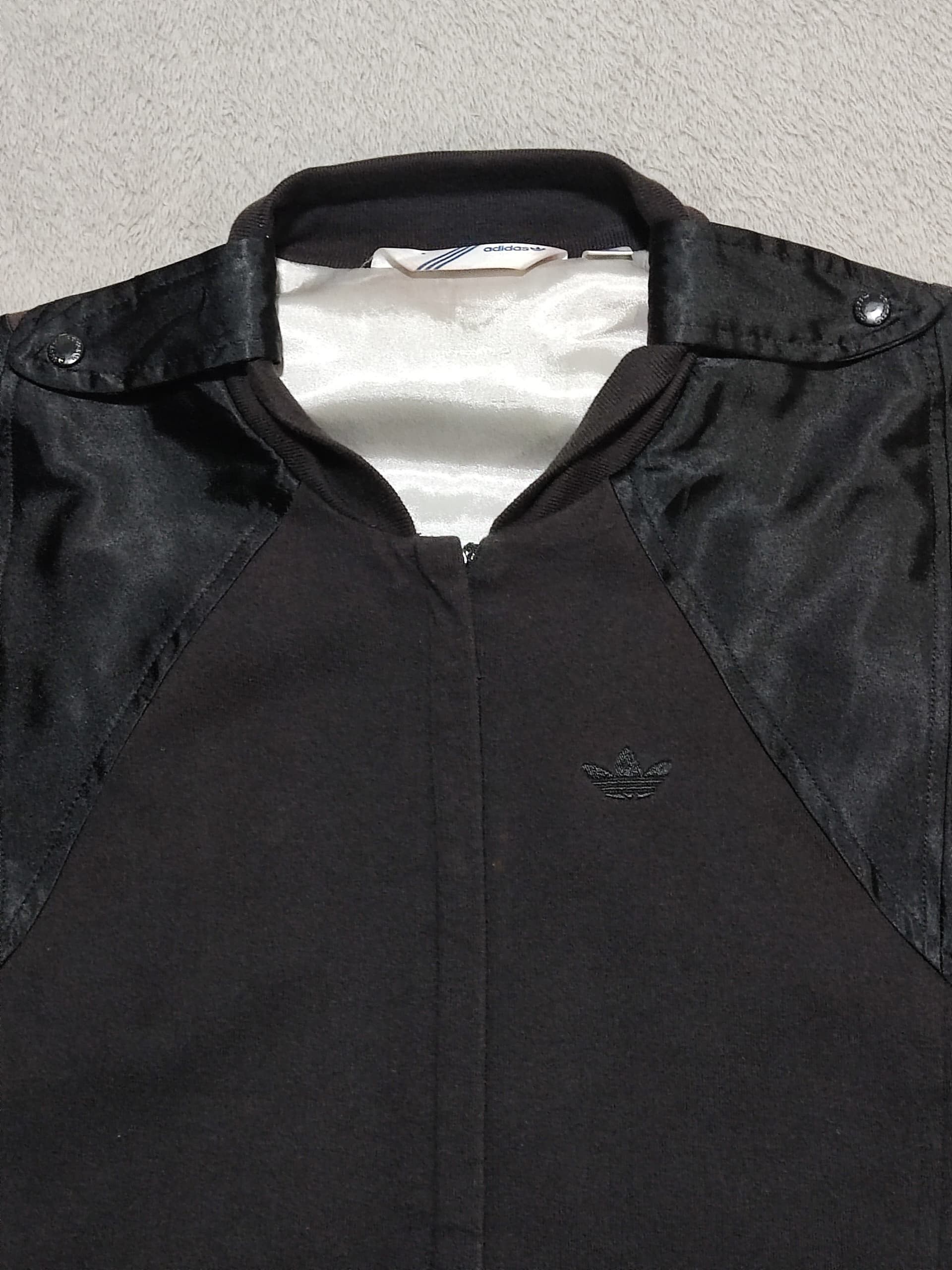 Adidas Vintage faded Adidas Trefoil Raglan Sleeve Track Jacket Size S / US 4 / IT 40 - 3 Thumbnail