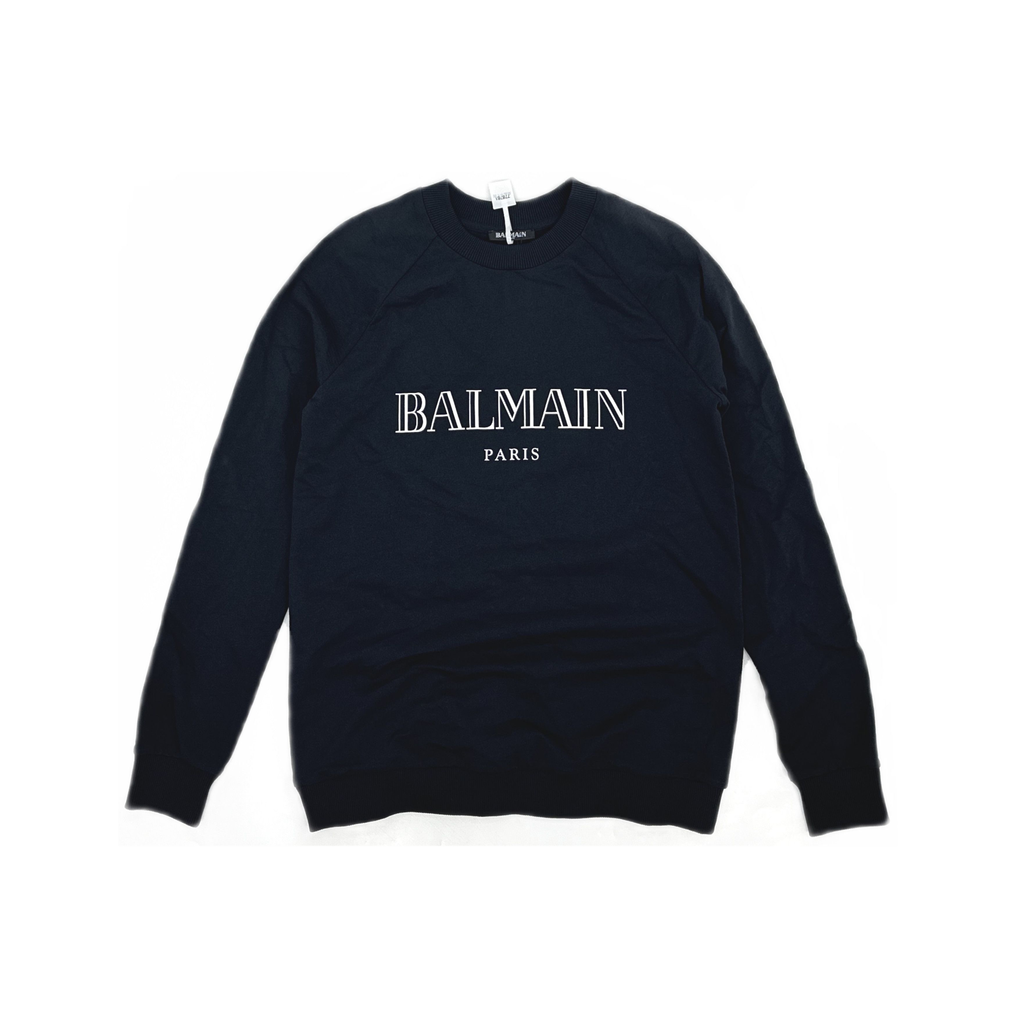 Balmain Balmain Paris Logo Print Sweatshirt Size 38 Size S / US 4 / IT 40 - 1 Thumbnail