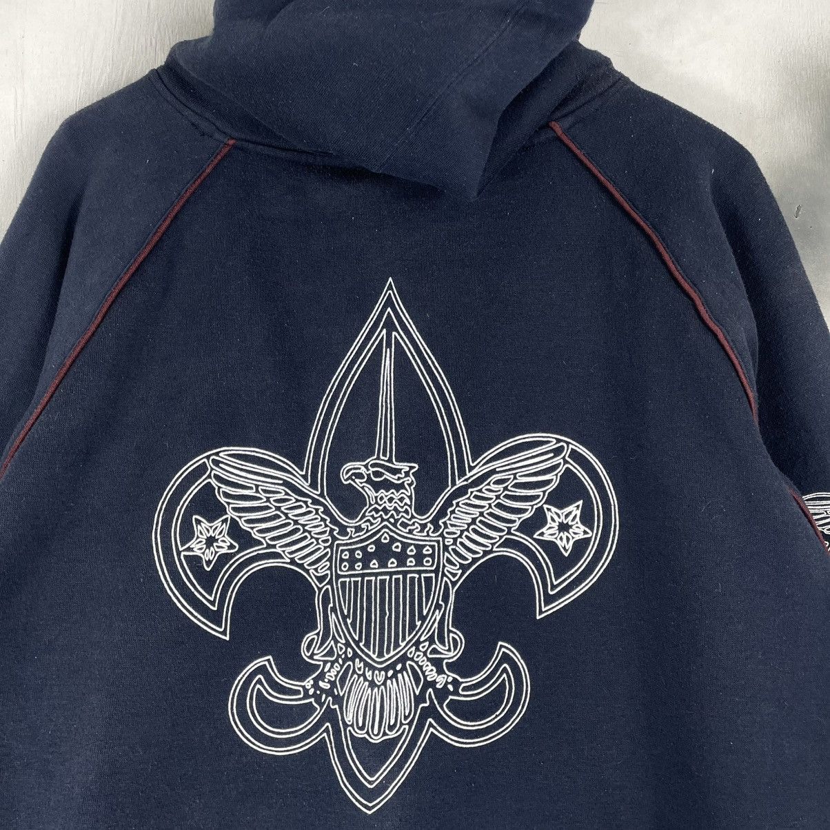 Japanese Brand Rama Craft Big Logo Pullover Hooded Size US L / EU 52-54 / 3 - 7 Thumbnail