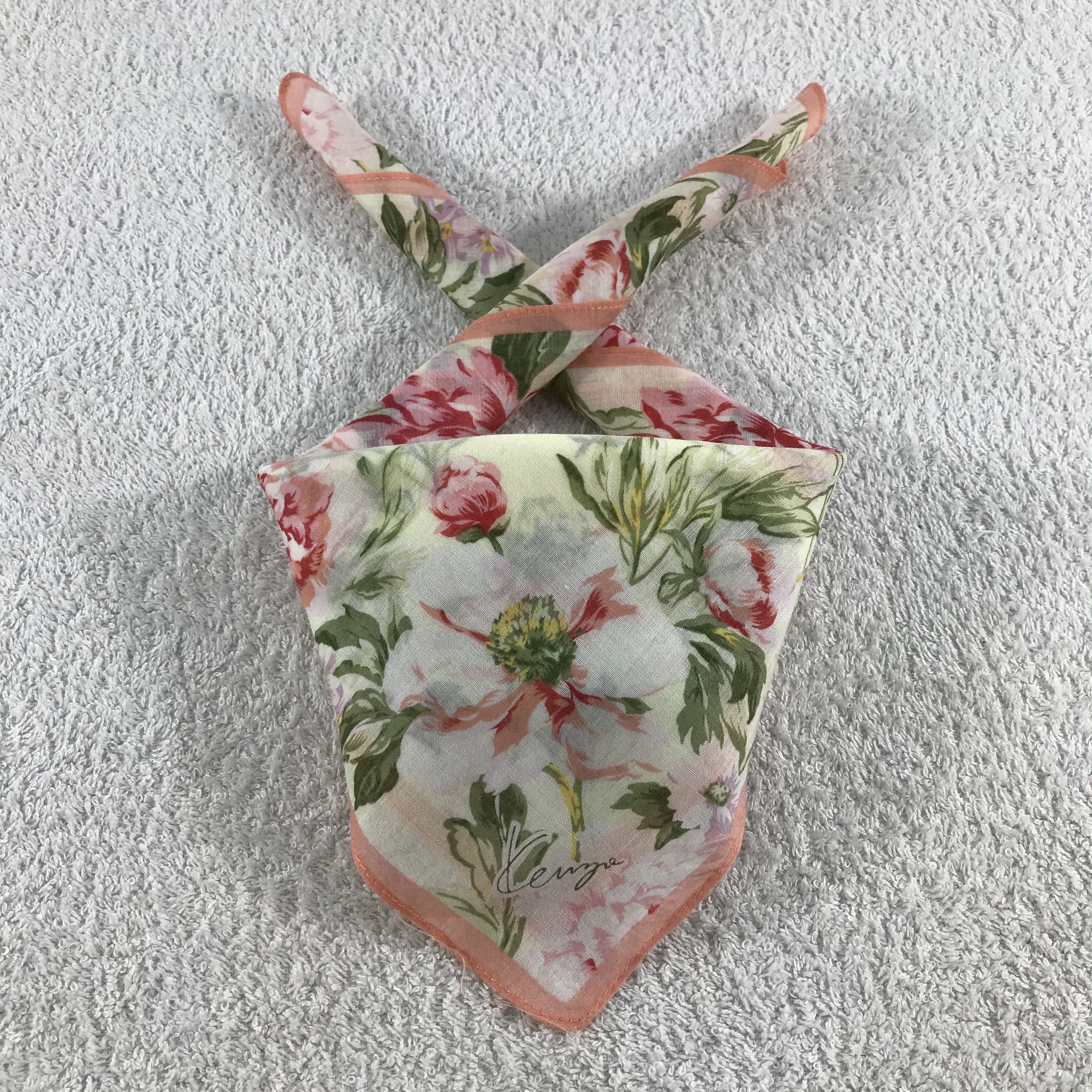 Kenzo × Vintage Kenzo Bandana / Handkerchief / Neckerchief - S283 Size ONE SIZE - 3 Thumbnail
