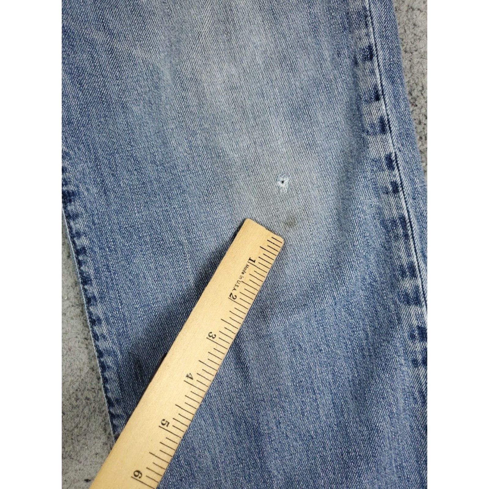 Lacoste Lacoste Mens Blue Straight Leg Denim Jeans Pants Size 32x25 Size US 32 / EU 48 - 6 Thumbnail